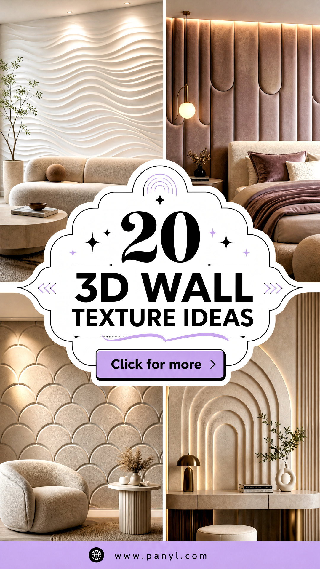 20 3D Wall Texture Ideas for a Sophisticated Modern Home - 20 3D Wall Texture Ideas for a Sophisticated Modern Home