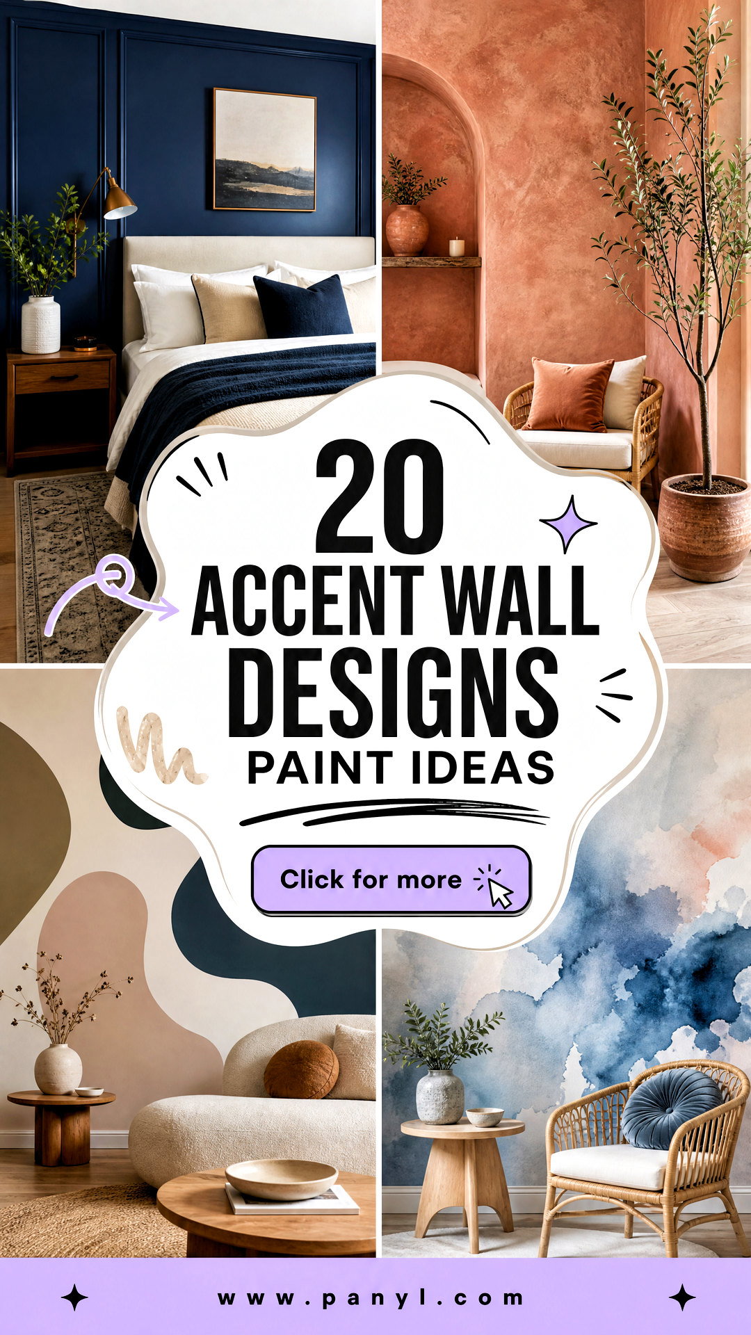20 Accent Wall Designs Paint Ideas for a Fresh New Look - 20 Accent Wall Designs Paint Ideas for a Fresh New Look