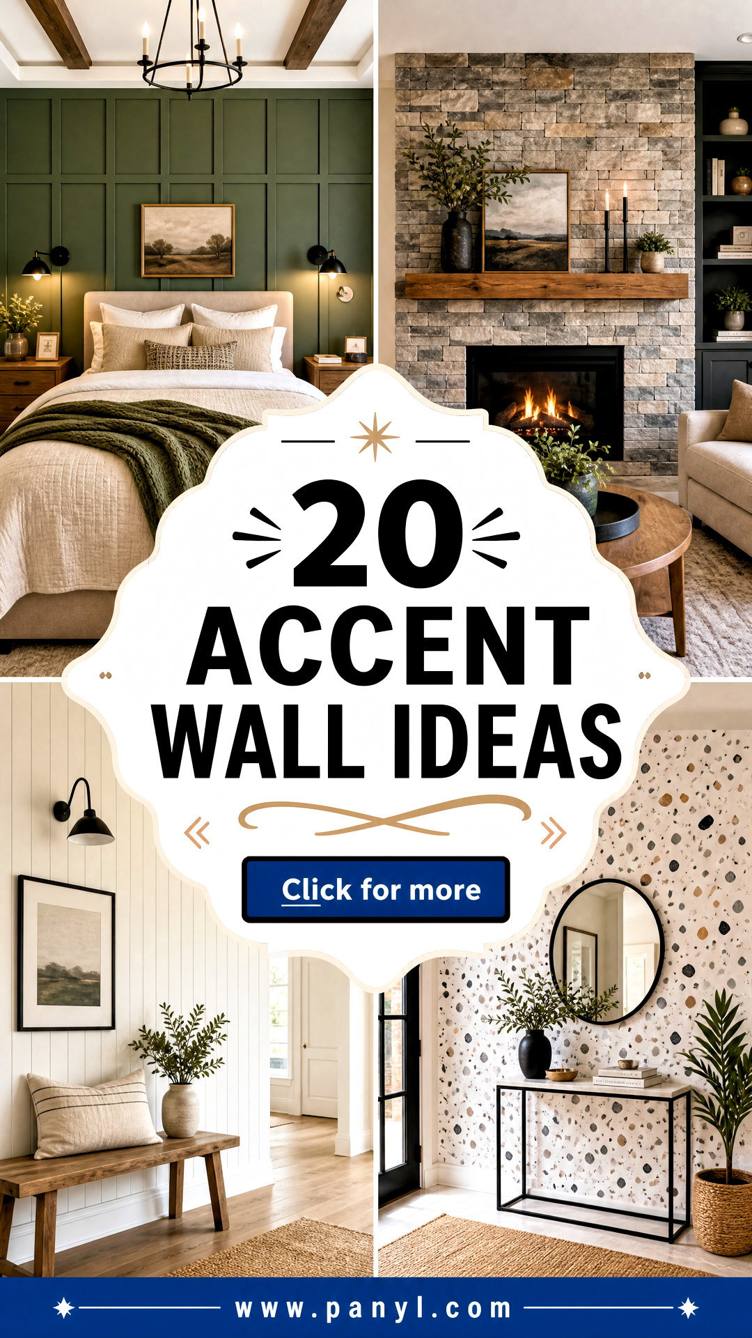 20 Accent Wall Ideas for Easy High-Impact Room Updates - 20 Accent Wall Ideas for Easy, High-Impact Room Updates