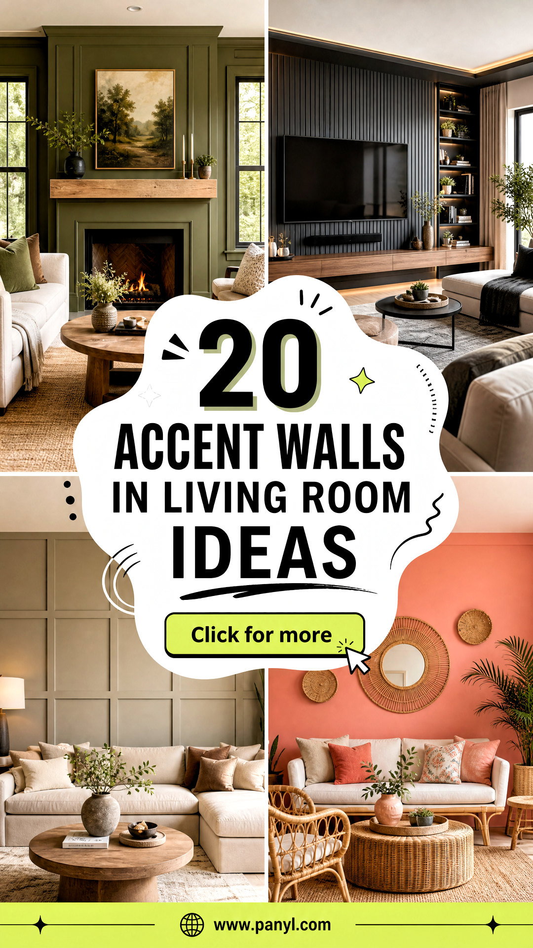 20 Accent Walls in Living Room Ideas Paint Ideas to Try - 20 Accent Walls in Living Room Ideas Paint Ideas to Try