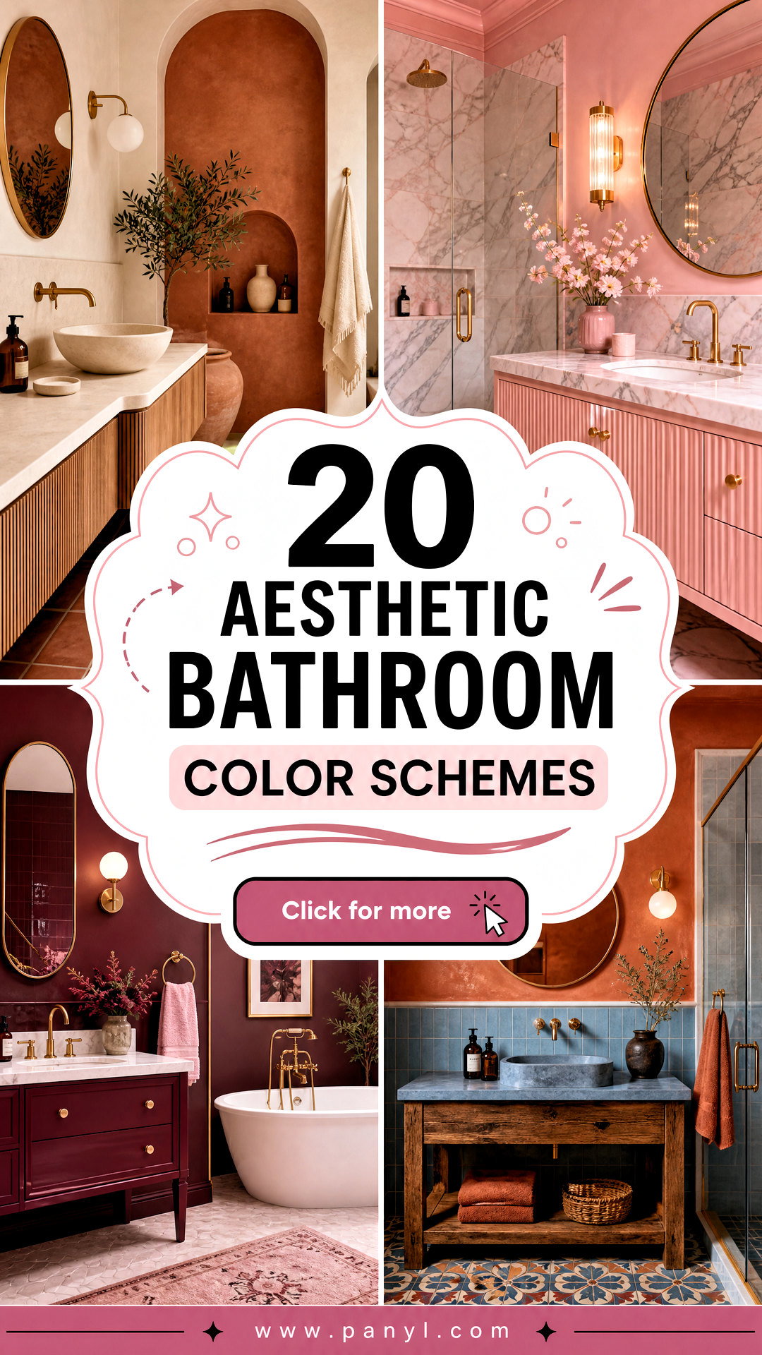 20 Aesthetic Bathroom Color Schemes for a Serene Stylish Retreat - 20 Aesthetic Bathroom Color Schemes for a Serene, Stylish Retreat