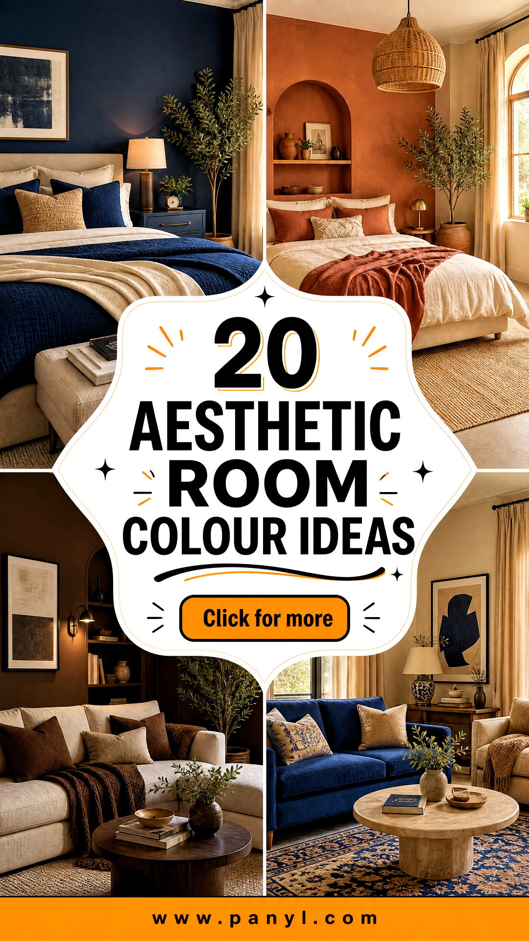20 Aesthetic Room Colour Ideas for a Stylish Cozy Refresh - 20 Aesthetic Room Colour Ideas for a Stylish, Cozy Refresh