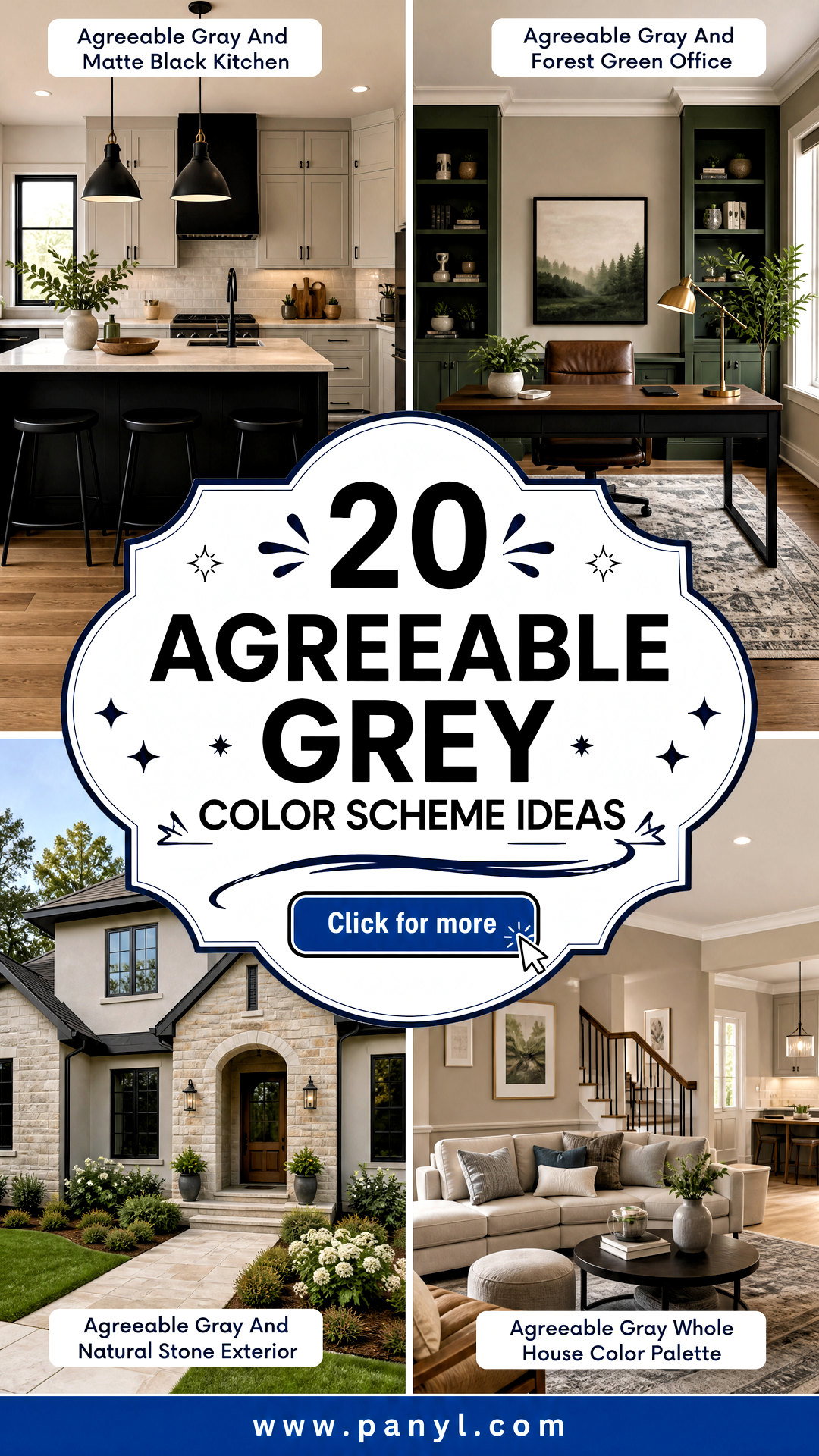 20 Agreeable Grey Color Scheme Ideas for Timeless Rooms - 20 Agreeable Grey Color Scheme Ideas for Timeless Rooms