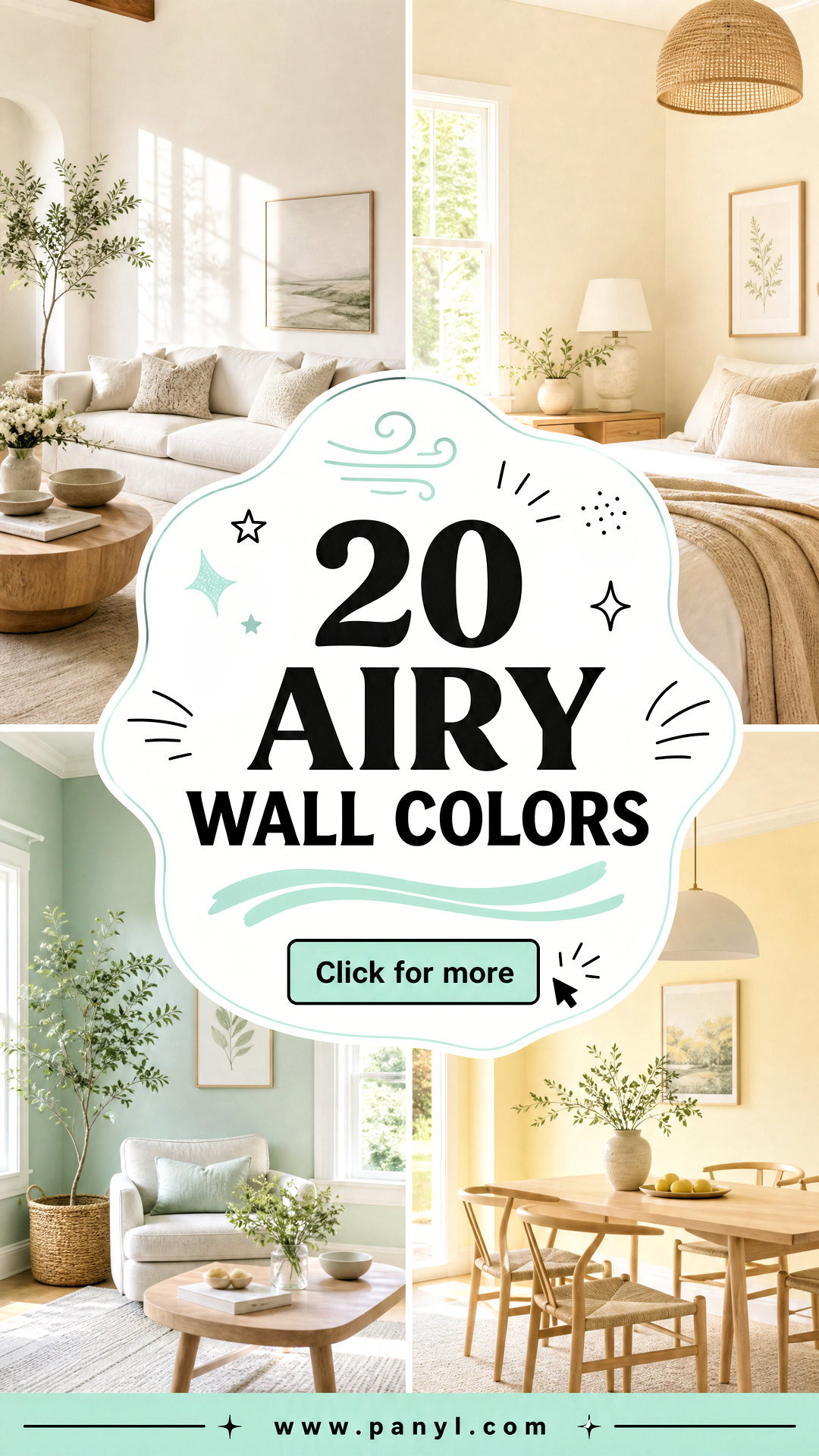20 Airy Wall Colors for Bright Serene and Modern Rooms - 20 Airy Wall Colors for Bright, Serene, and Modern Rooms