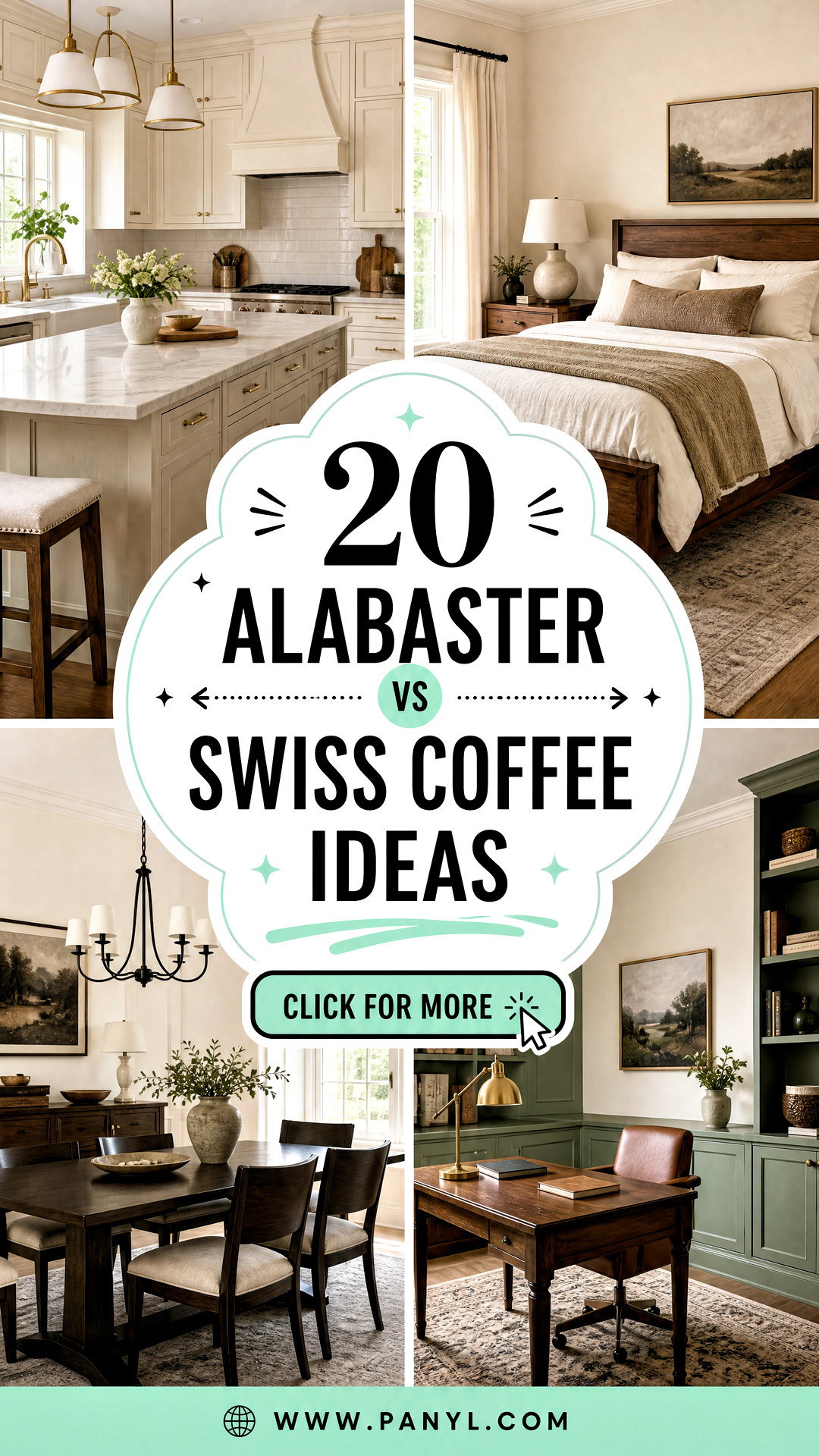 20 Alabaster vs Swiss Coffee Ideas to Choose Your Best White - 20 Alabaster vs Swiss Coffee Ideas to Choose Your Best White