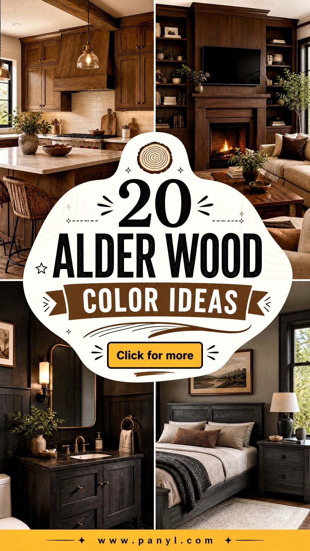 20 Alder Wood Color Ideas for Warm Nature-Inspired Interiors - 20 Alder Wood Color Ideas for Warm, Nature-Inspired Interiors
