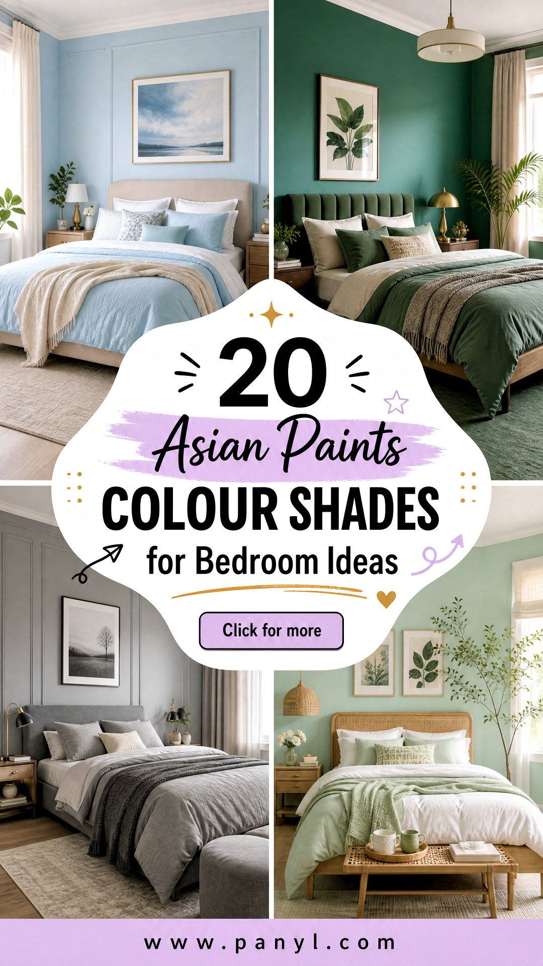20 Asian Paints Colour Shades for Bedroom Ideas to Try - 20 Asian Paints Colour Shades for Bedroom Ideas to Try