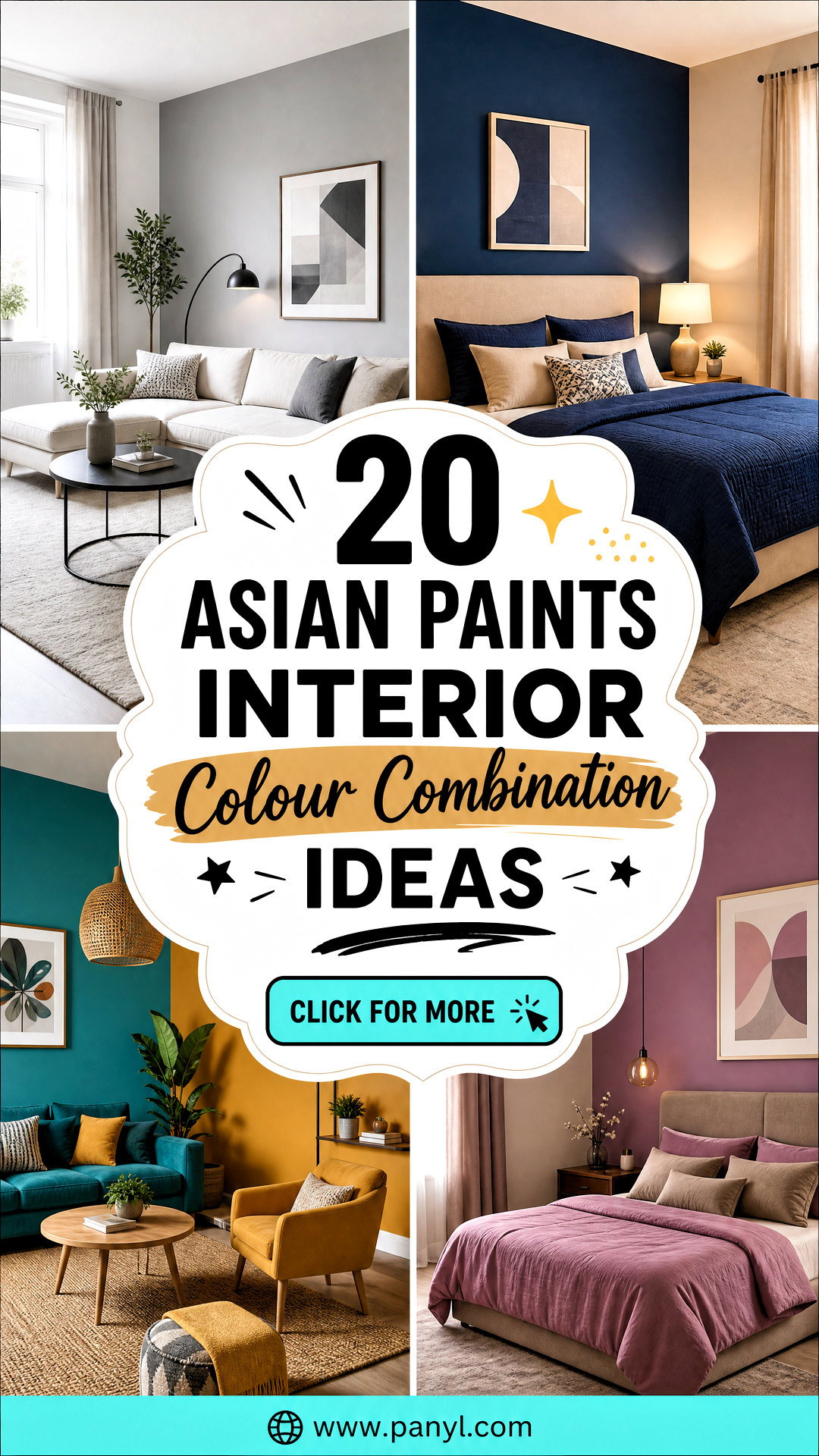 20 Asian Paints Interior Colour Combination Ideas to Inspire - 20 Asian Paints Interior Colour Combination Ideas to Inspire