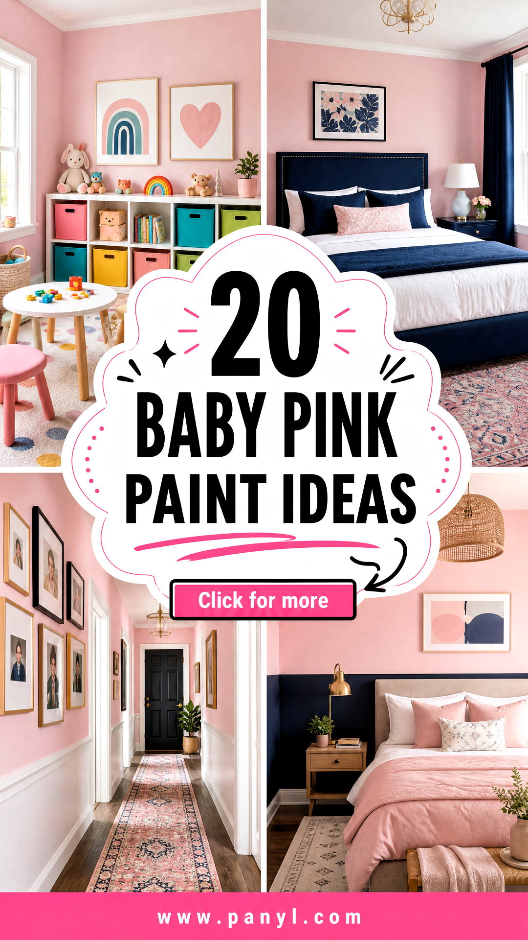 20 Baby Pink Paint Ideas for Soft and Stylish Modern Rooms - 20 Baby Pink Paint Ideas for Soft and Stylish Modern Rooms