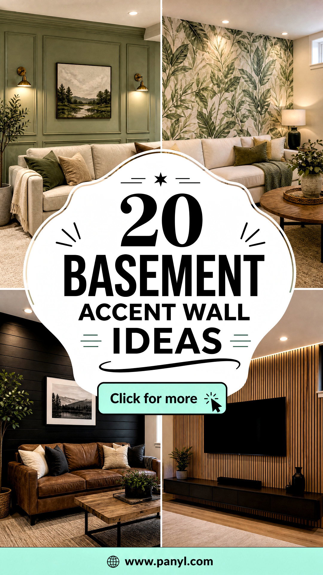 20 Basement Accent Wall Ideas for a Striking Modern Space - 20 Basement Accent Wall Ideas for a Striking Modern Space