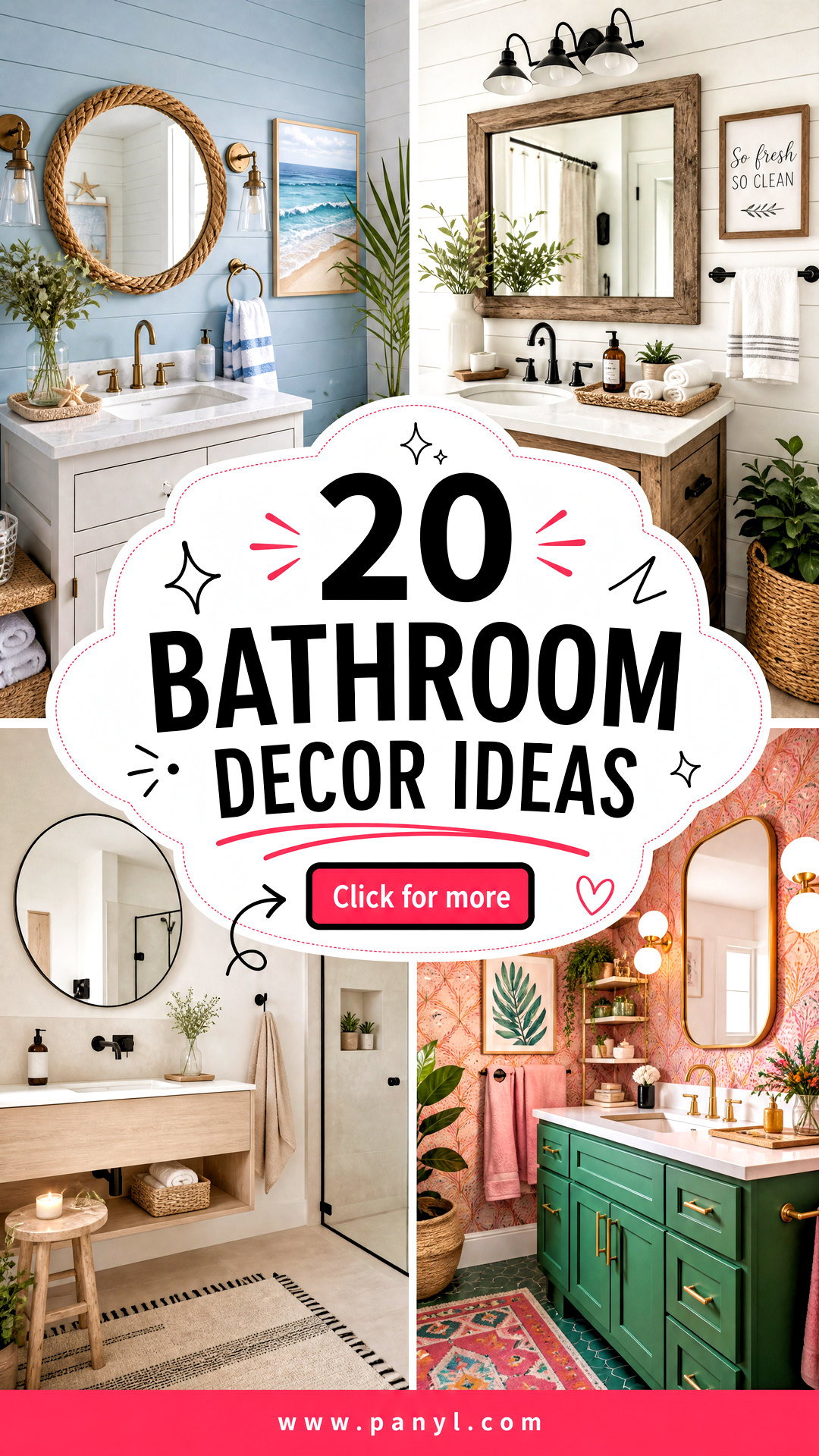 20 Bathroom Decor Ideas for an Easy Cozy Polished Refresh - 20 Bathroom Decor Ideas for an Easy, Cozy, Polished Refresh