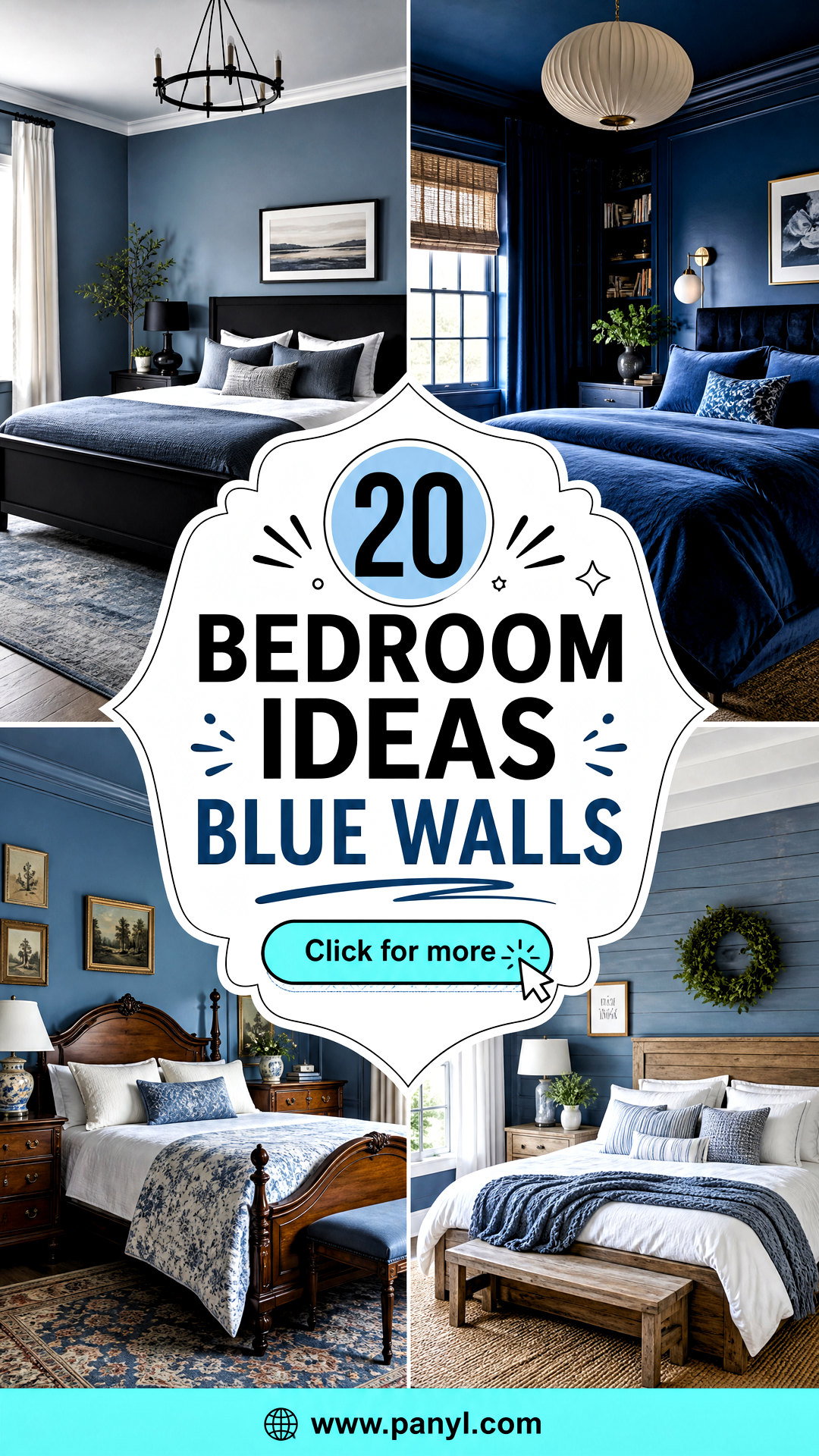 20 Bedroom Ideas Blue Walls for a Serene Modern Refresh - 20 Bedroom Ideas Blue Walls for a Serene, Modern Refresh