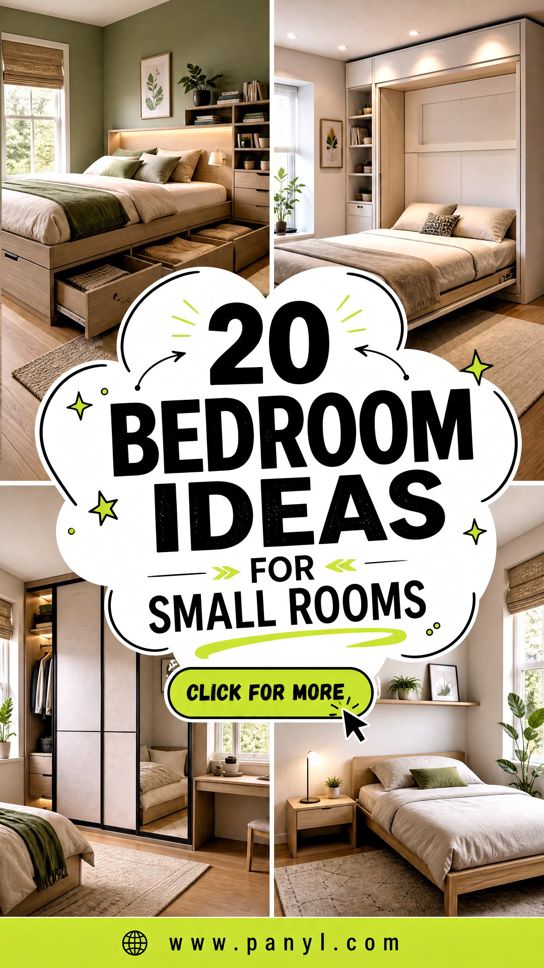 20 Bedroom Ideas for Small Rooms That Feel Bright and Airy - 20 Bedroom Ideas for Small Rooms That Feel Bright and Airy