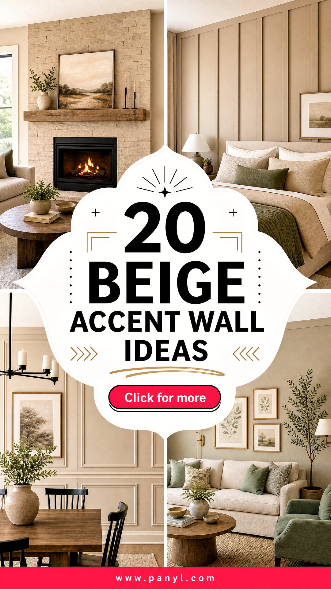 20 Beige Accent Wall Ideas for a Warm Polished Interior - 20 Beige Accent Wall Ideas for a Warm, Polished Interior