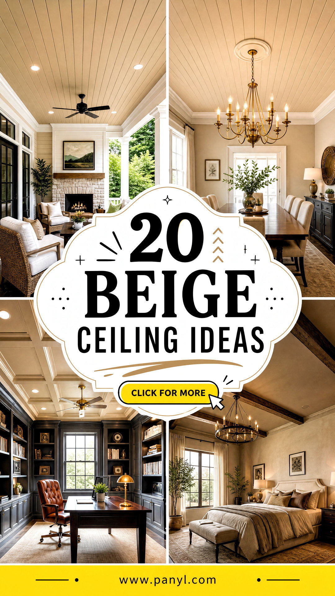 20 Beige Ceiling Ideas That Add Warmth and Designer Style - 20 Beige Ceiling Ideas That Add Warmth and Designer Style