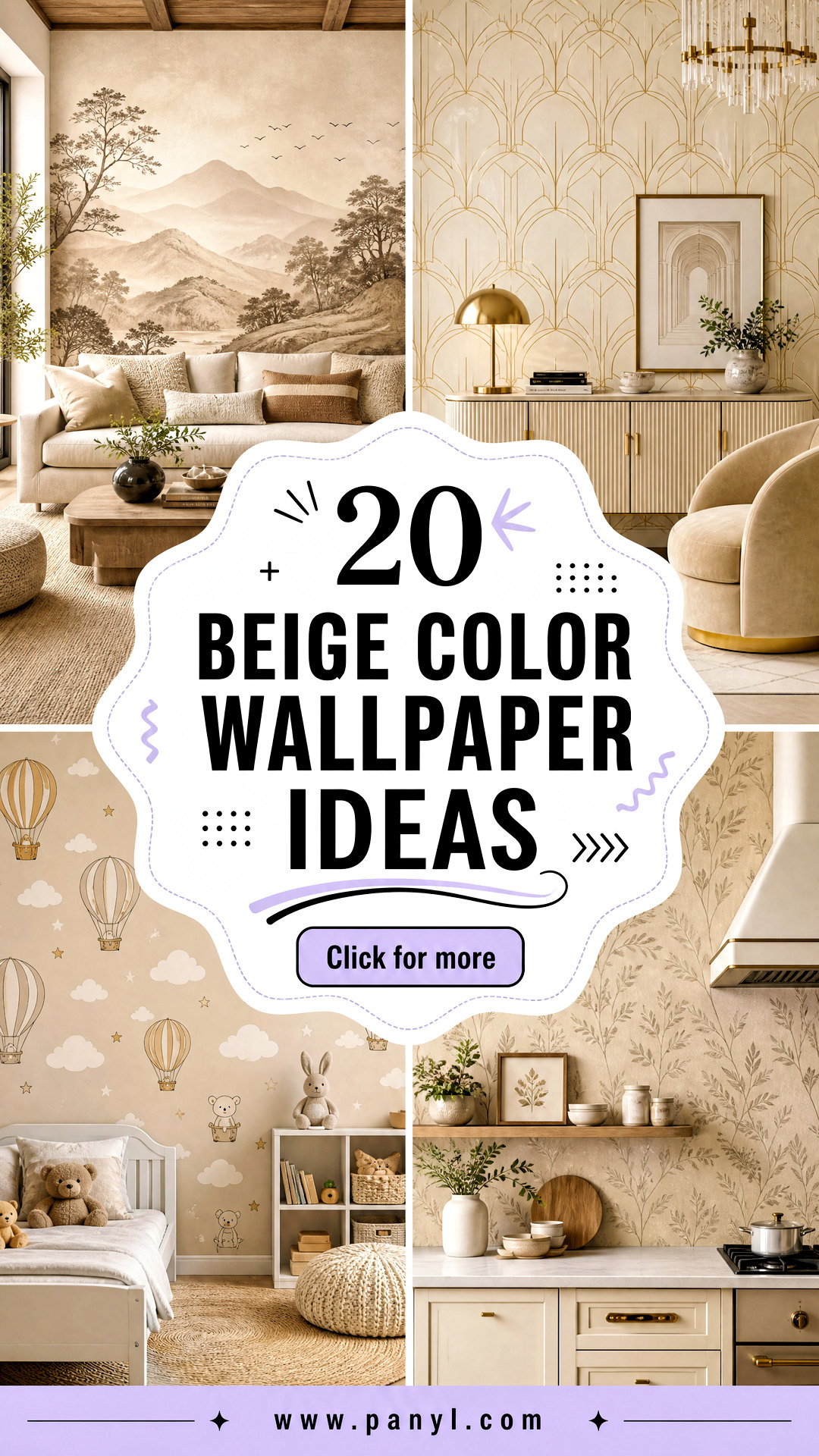 20 Beige Color Wallpaper Ideas for a Chic Cozy Refresh - 20 Beige Color Wallpaper Ideas for a Chic, Cozy Refresh