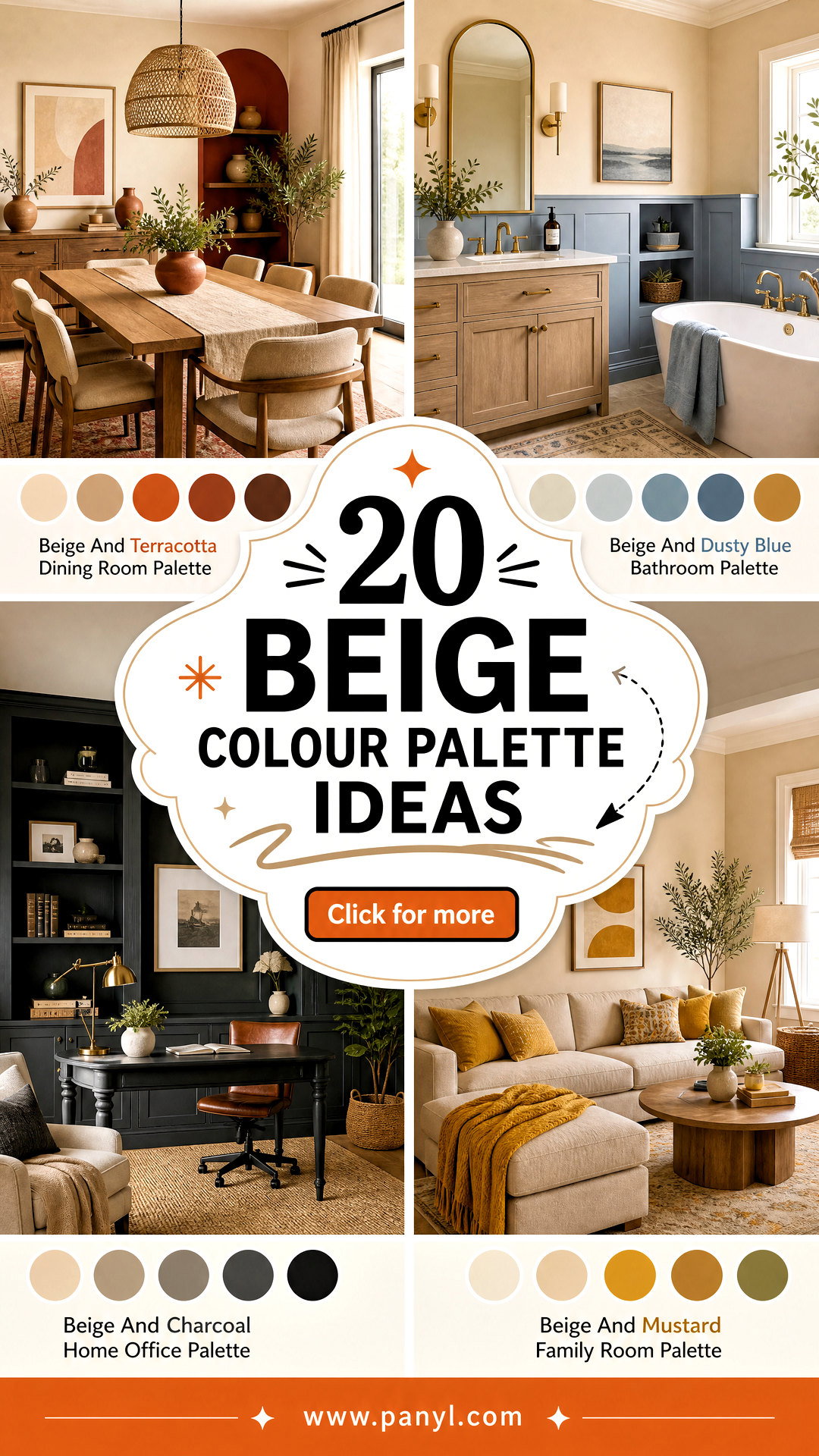 20 Beige Colour Palette Ideas for a Warm Cohesive Home - 20 Beige Colour Palette Ideas for a Warm, Cohesive Home