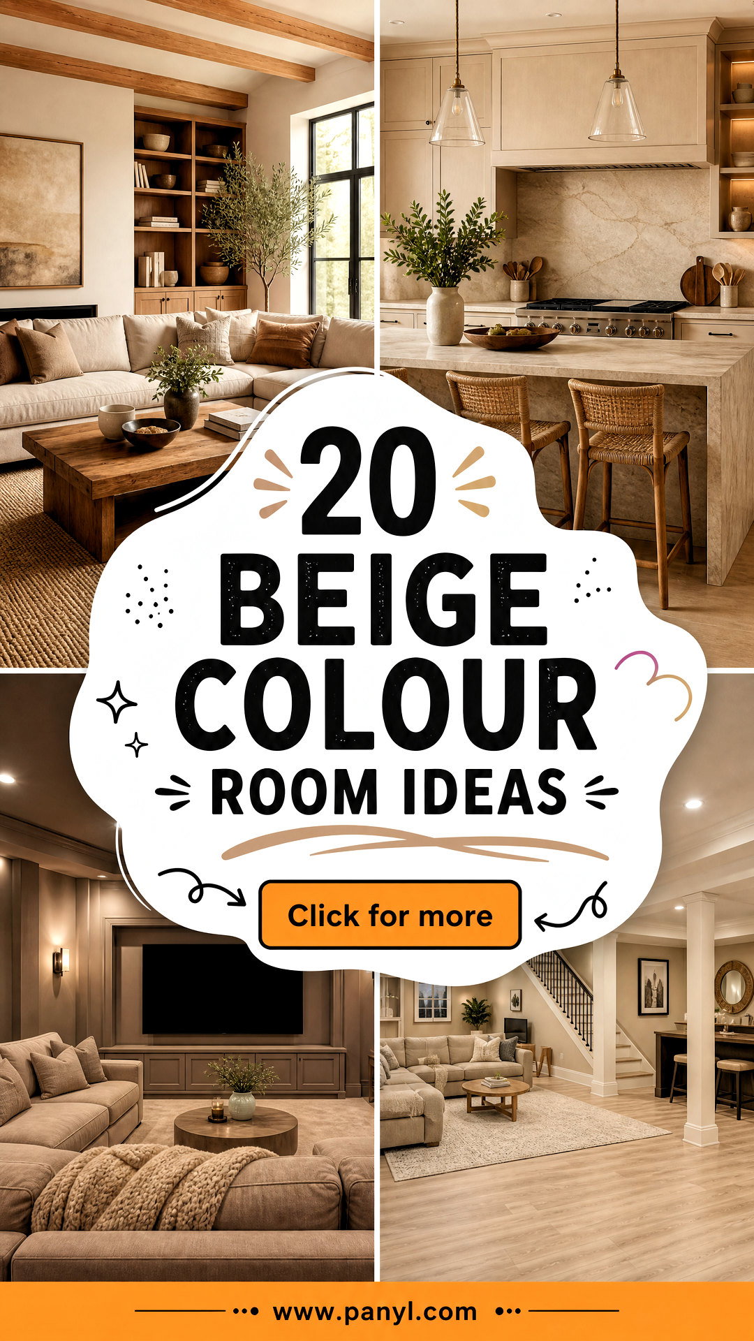 20 Beige Colour Room Ideas for a Calm Cozy Stylish Home - 20 Beige Colour Room Ideas for a Calm, Cozy, Stylish Home