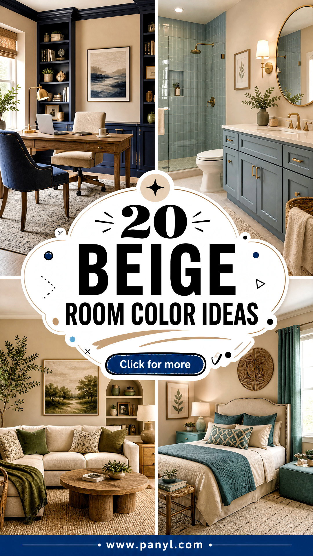 20 Beige Room Color Ideas for a Calm Cozy Home Refresh - 20 Beige Room Color Ideas for a Calm, Cozy Home Refresh