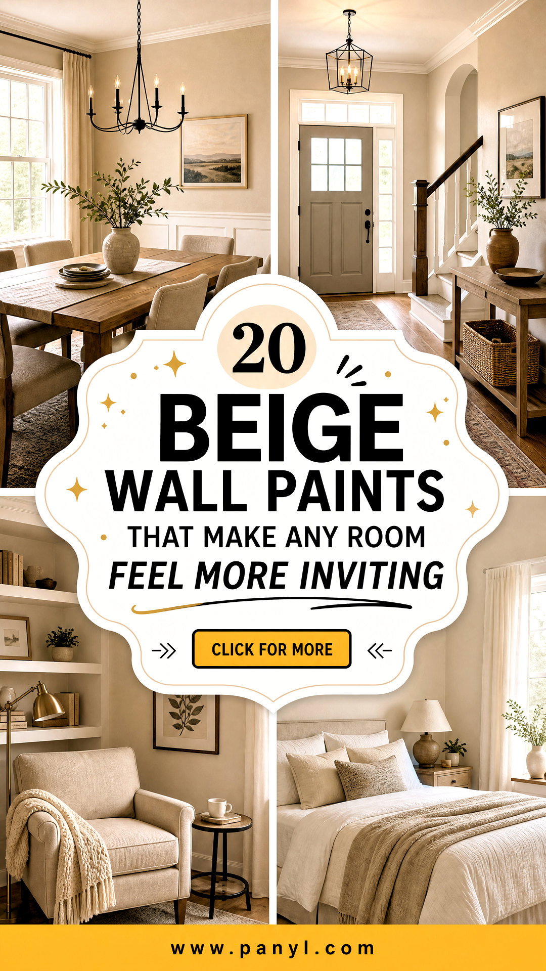 20 Beige Wall Paints That Make Any Room Feel More Inviting - 20 Beige Wall Paints That Make Any Room Feel More Inviting