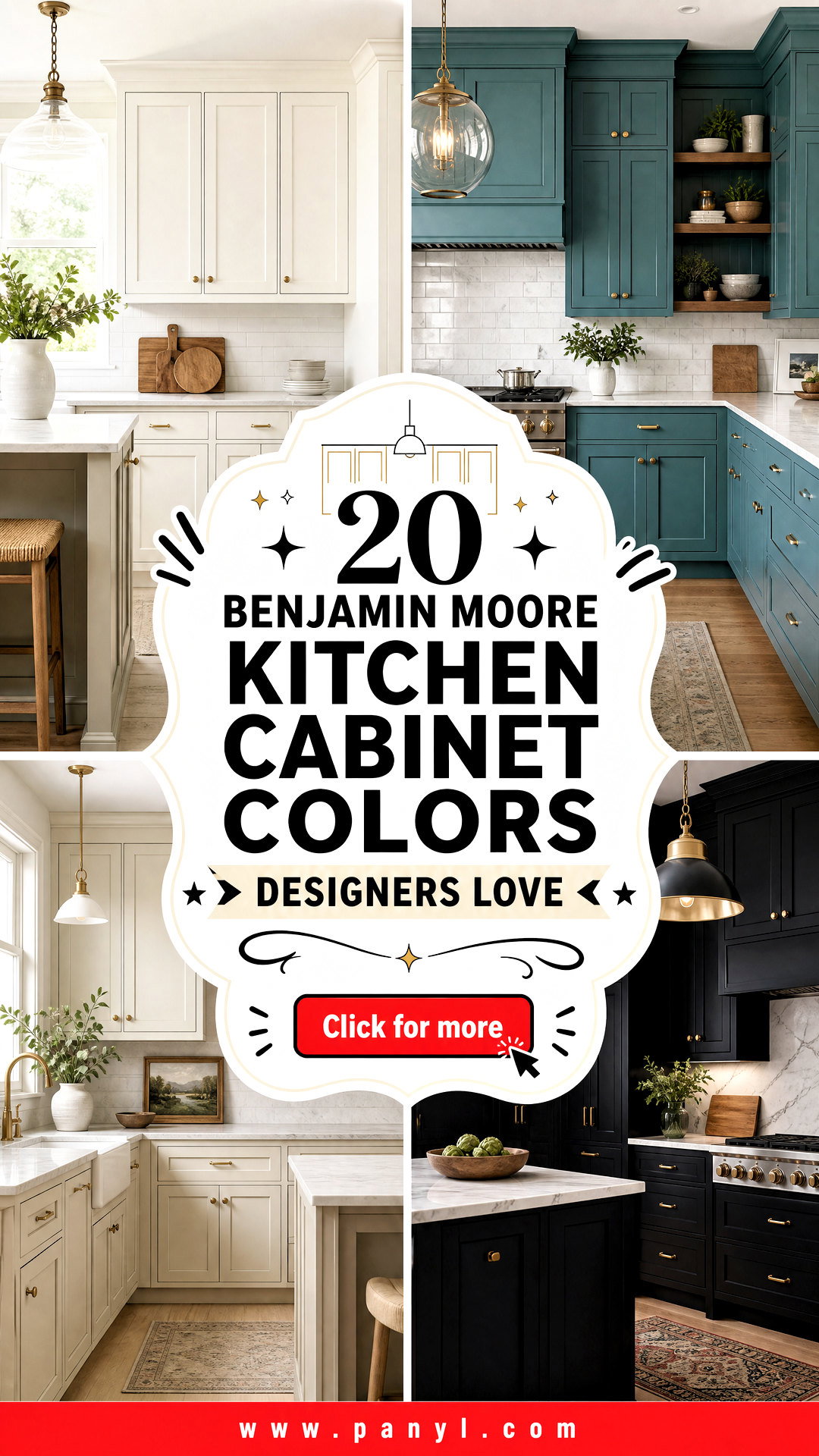 20 Benjamin Moore Kitchen Cabinet Colors Designers Love - 20 Benjamin Moore Kitchen Cabinet Colors Designers Love
