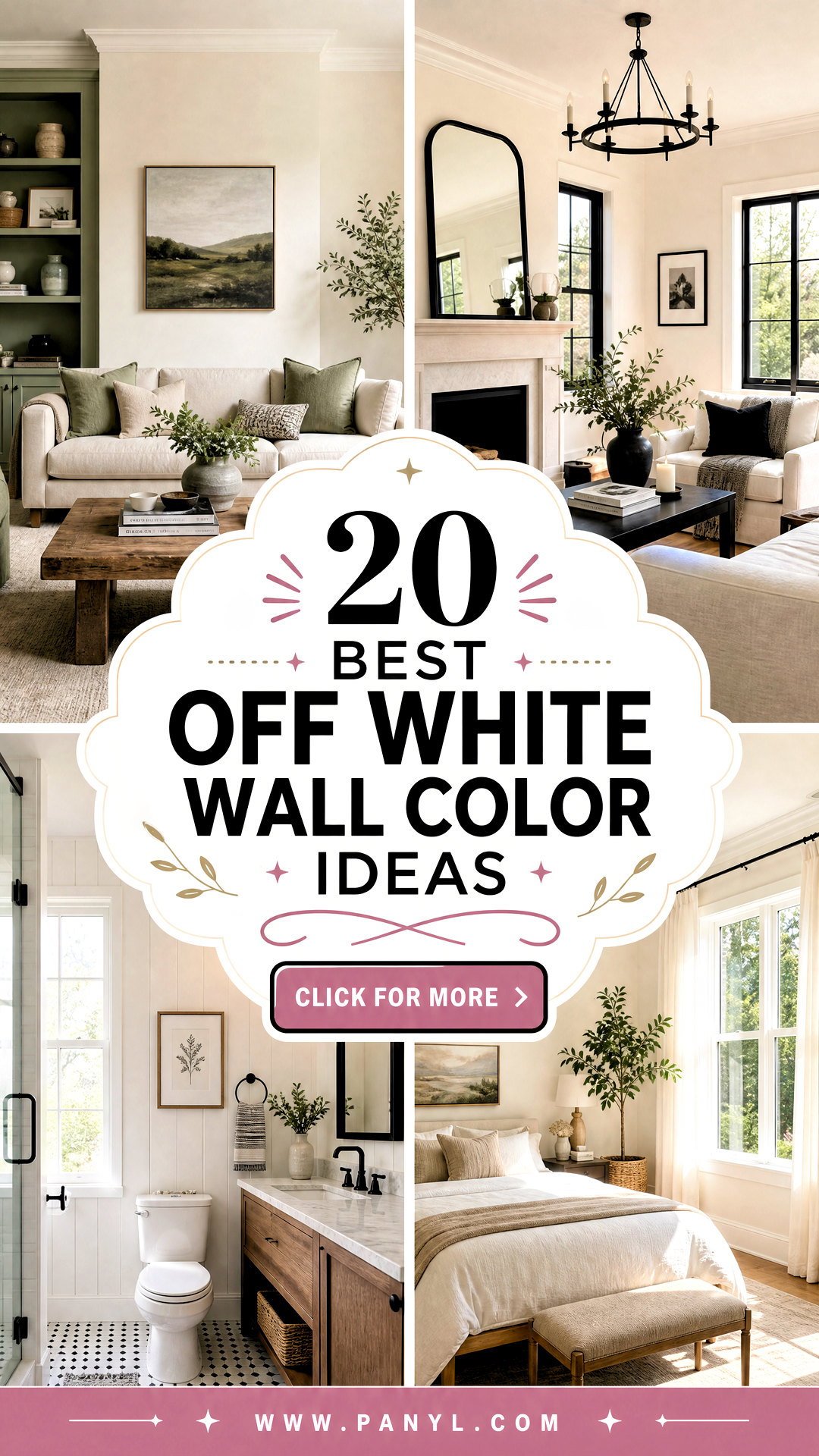 20 Best Off White Wall Color Ideas for a Calm Airy Home - 20 Best Off White Wall Color Ideas for a Calm, Airy Home