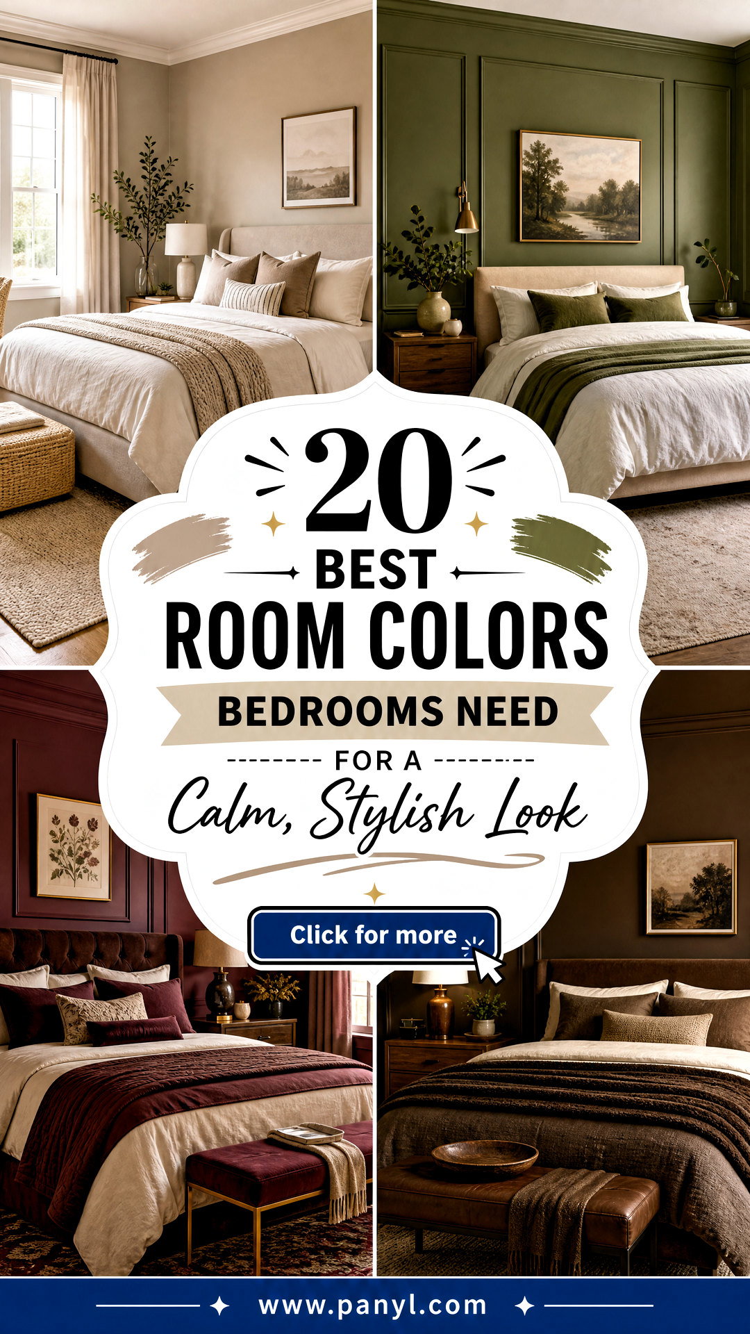 20 Best Room Colors Bedrooms Need for a Calm Stylish Look - 20 Best Room Colors Bedrooms Need for a Calm, Stylish Look