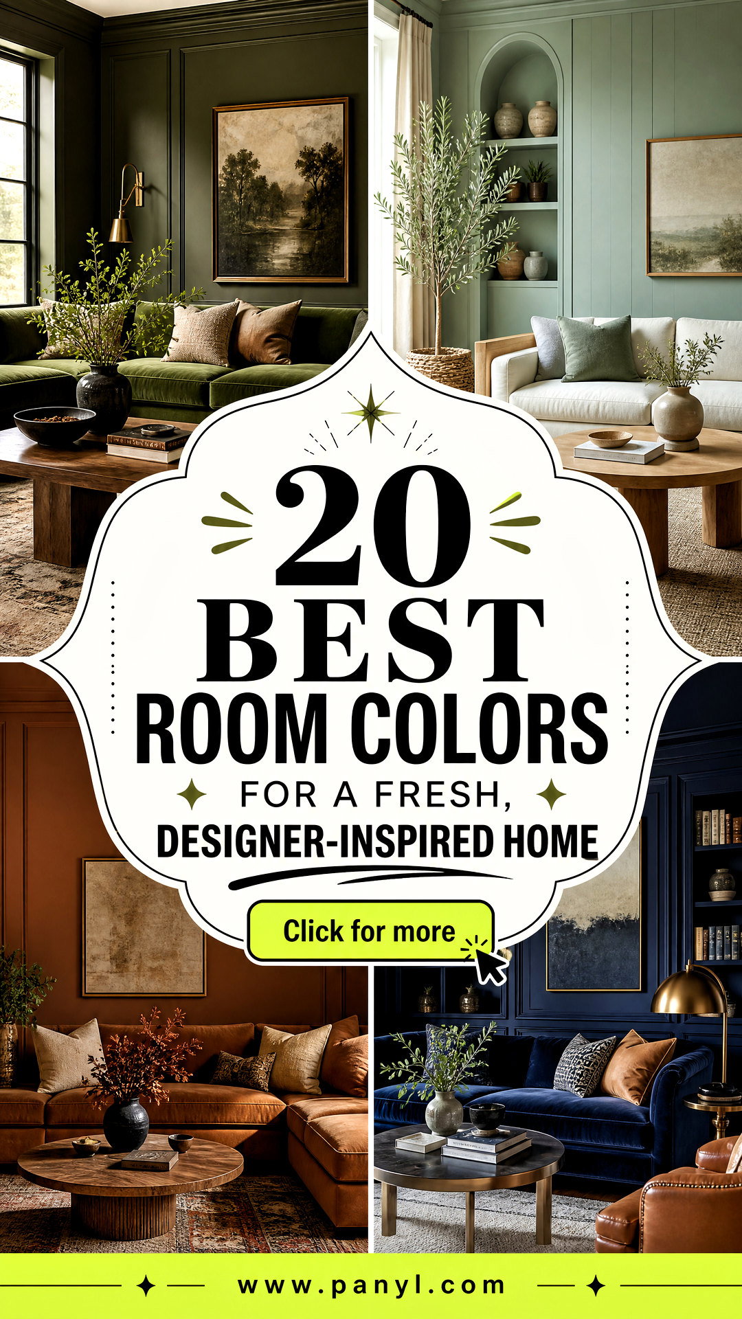 20 Best Room Colors for a Fresh Designer-Inspired Home - 20 Best Room Colors for a Fresh, Designer-Inspired Home
