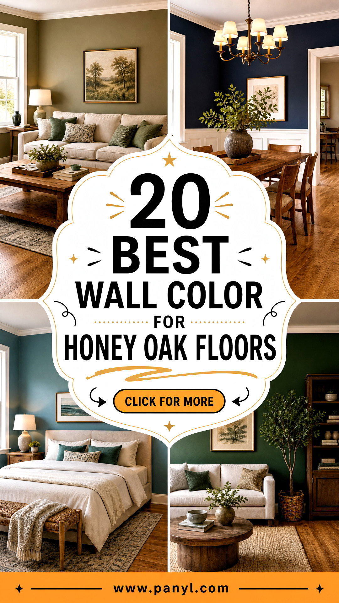 20 Best Wall Color for Honey Oak Floors for a Warm Refresh - 20 Best Wall Color for Honey Oak Floors for a Warm Refresh