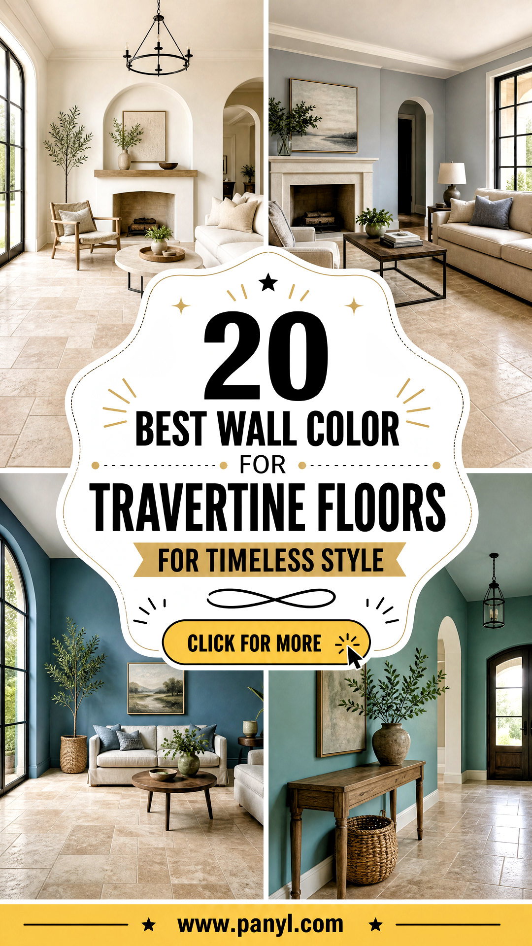 20 Best Wall Color for Travertine Floors for Timeless Style - 20 Best Wall Color for Travertine Floors for Timeless Style