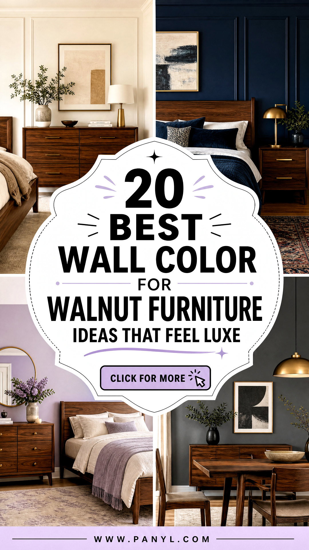 20 Best Wall Color for Walnut Furniture Ideas That Feel Luxe - 20 Best Wall Color for Walnut Furniture Ideas That Feel Luxe