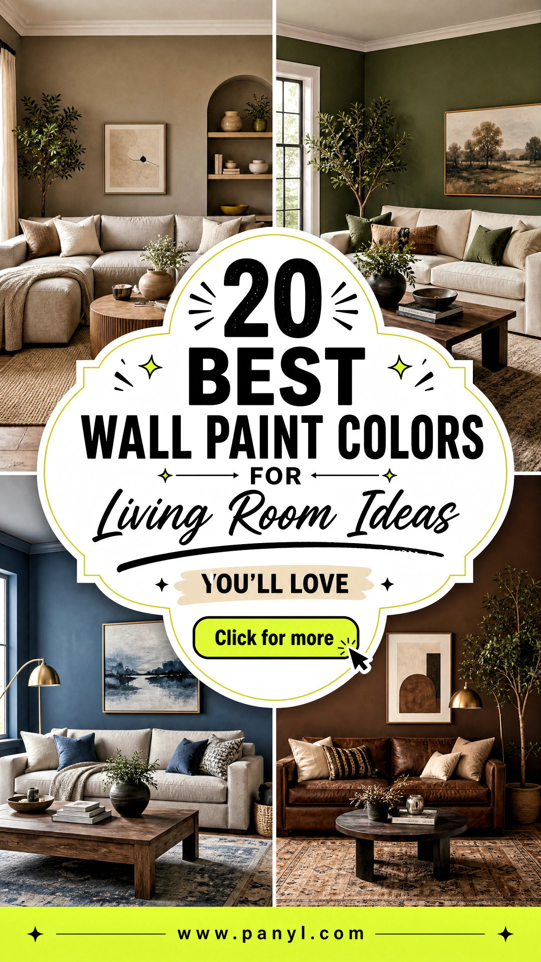 20 Best Wall Paint Colors for Living Room Ideas Youll Love - 20 Best Wall Paint Colors for Living Room Ideas You’ll Love
