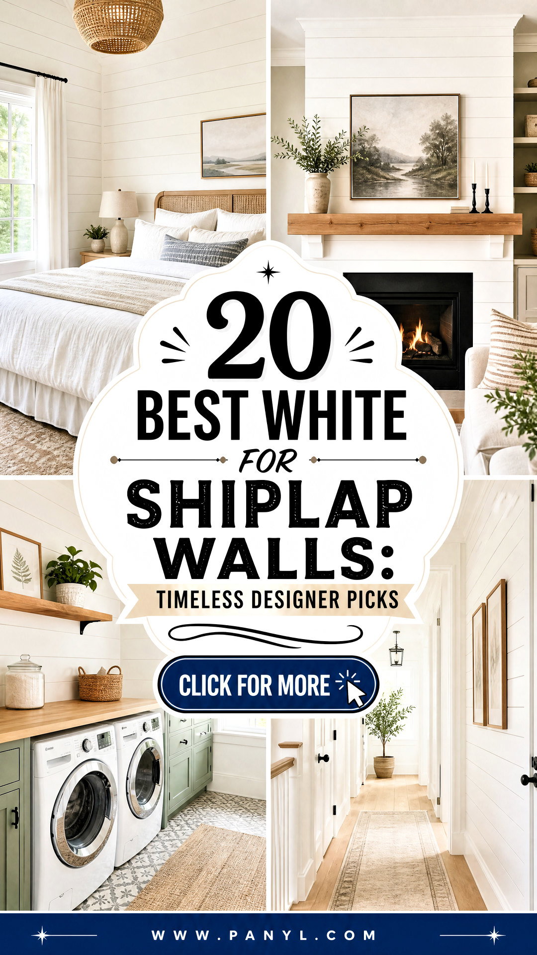 20 Best White for Shiplap Walls Timeless Designer Picks - 20 Best White for Shiplap Walls: Timeless Designer Picks