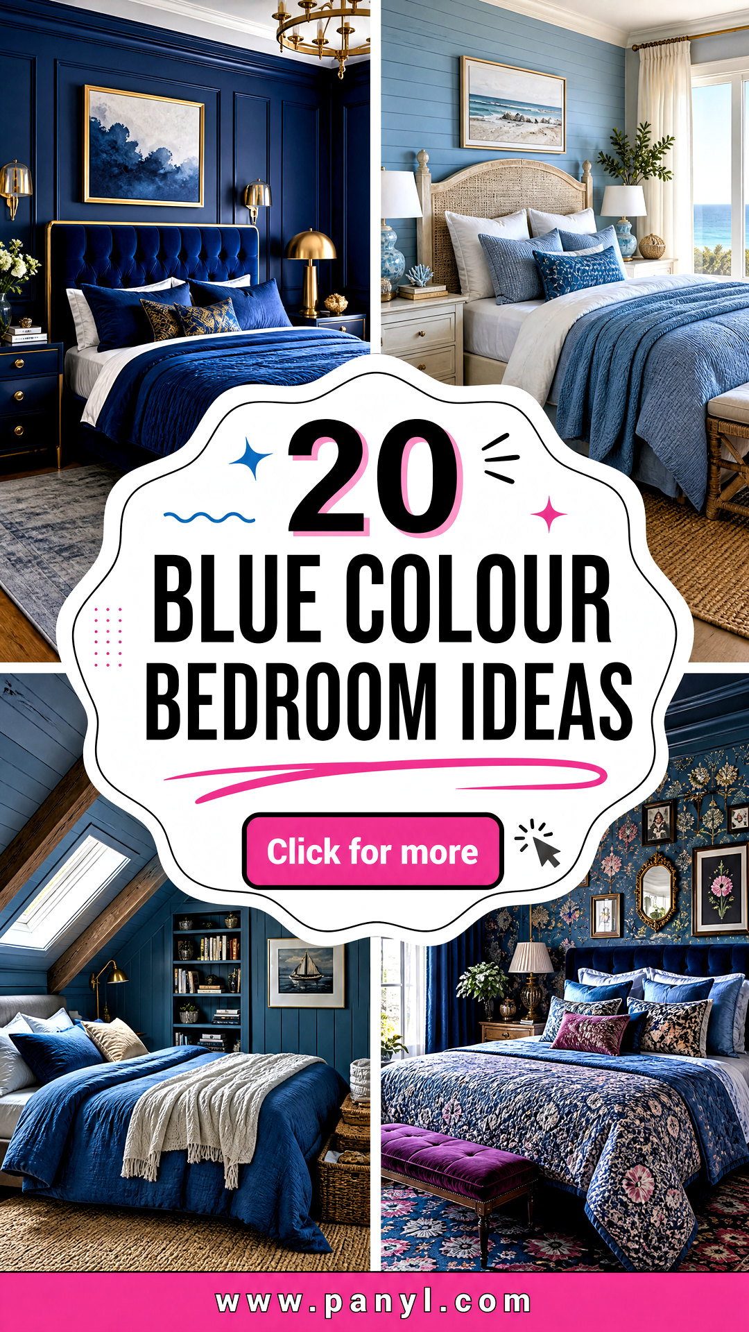 20 Blue Colour Bedroom Ideas for a Calm Stylish Retreat - 20 Blue Colour Bedroom Ideas for a Calm, Stylish Retreat