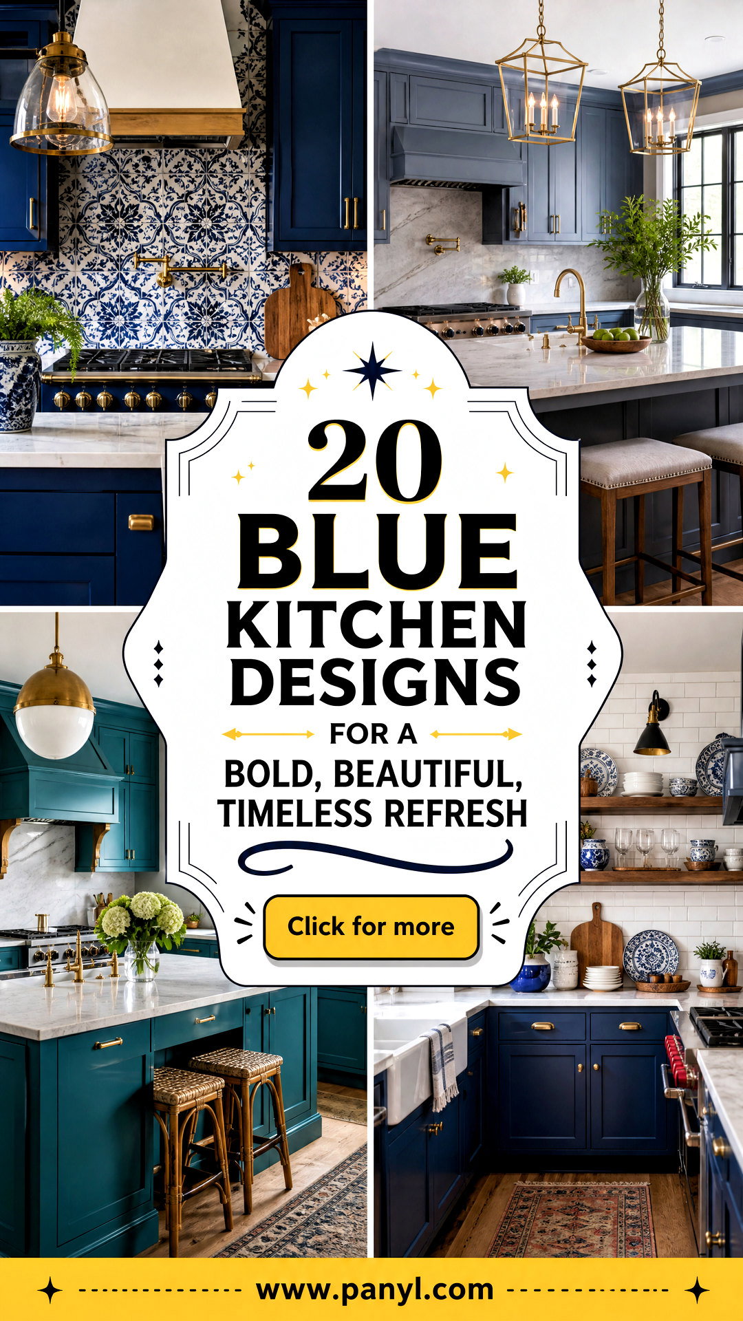 20 Blue Kitchen Designs for a Bold Beautiful Timeless Refresh - 20 Blue Kitchen Designs for a Bold, Beautiful, Timeless Refresh
