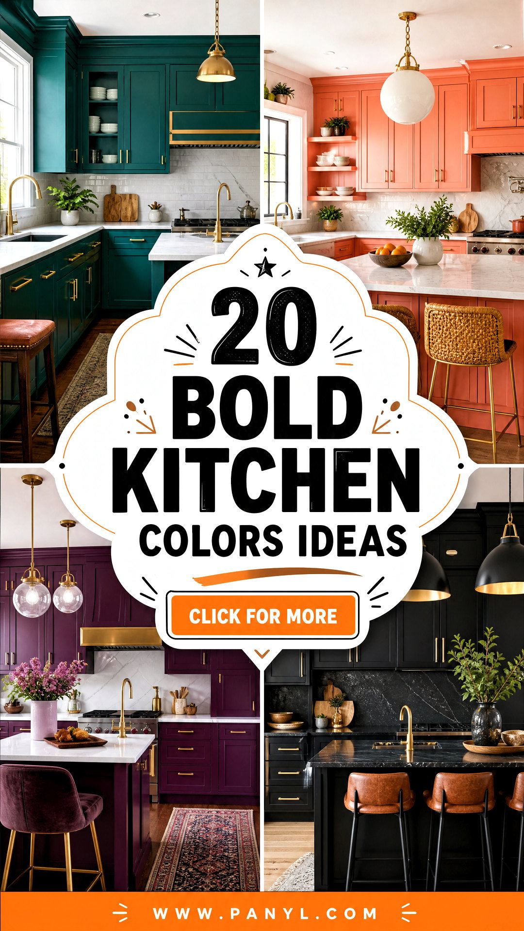 20 Bold Kitchen Colors for a Vibrant Designer-Approved Look - 20 Bold Kitchen Colors for a Vibrant, Designer-Approved Look