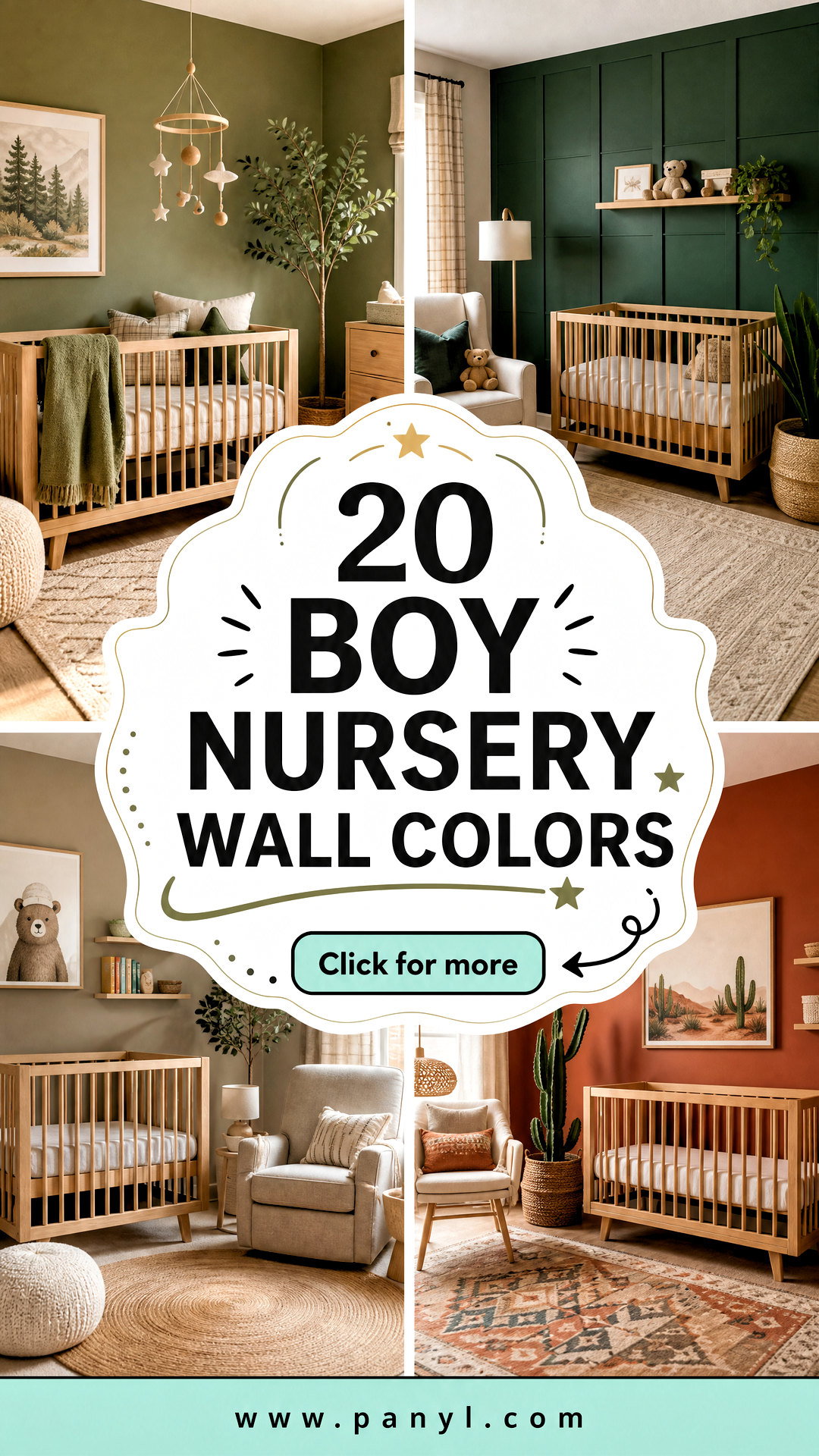 20 Boy Nursery Wall Colors for a Sweet Stylish Space That Grows - 20 Boy Nursery Wall Colors for a Sweet, Stylish Space That Grows