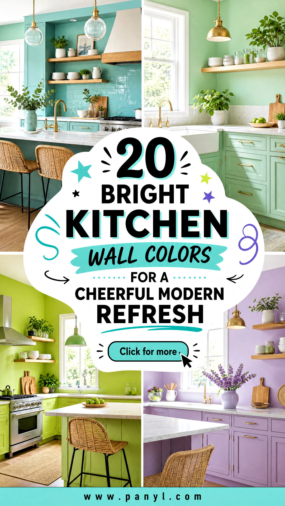 20 Bright Kitchen Wall Colors for a Cheerful Modern Refresh - 20 Bright Kitchen Wall Colors for a Cheerful Modern Refresh