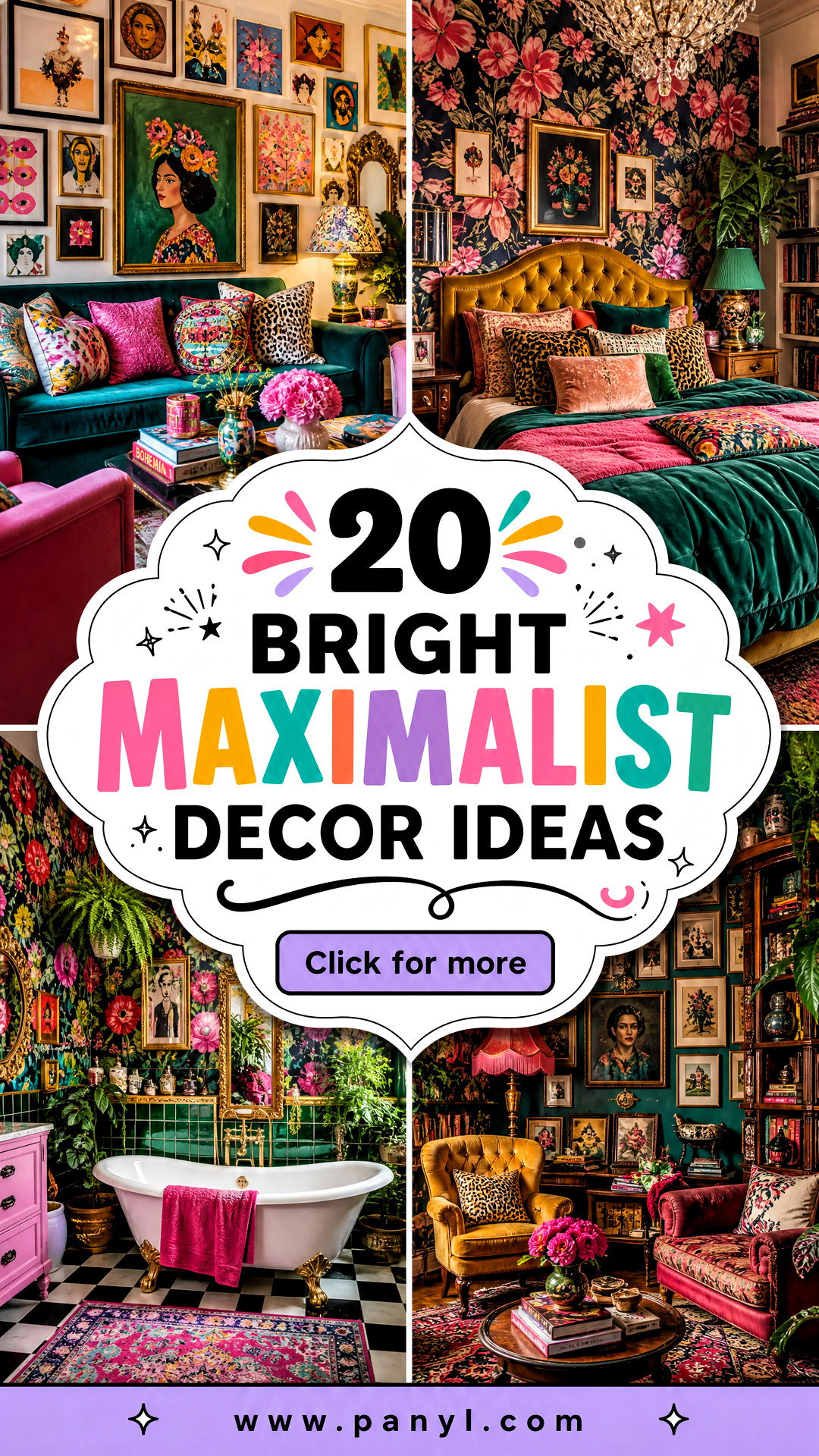 20 Bright Maximalist Decor Ideas for Bold Joyful Homes This Year - 20 Bright Maximalist Decor Ideas for Bold, Joyful Homes This Year