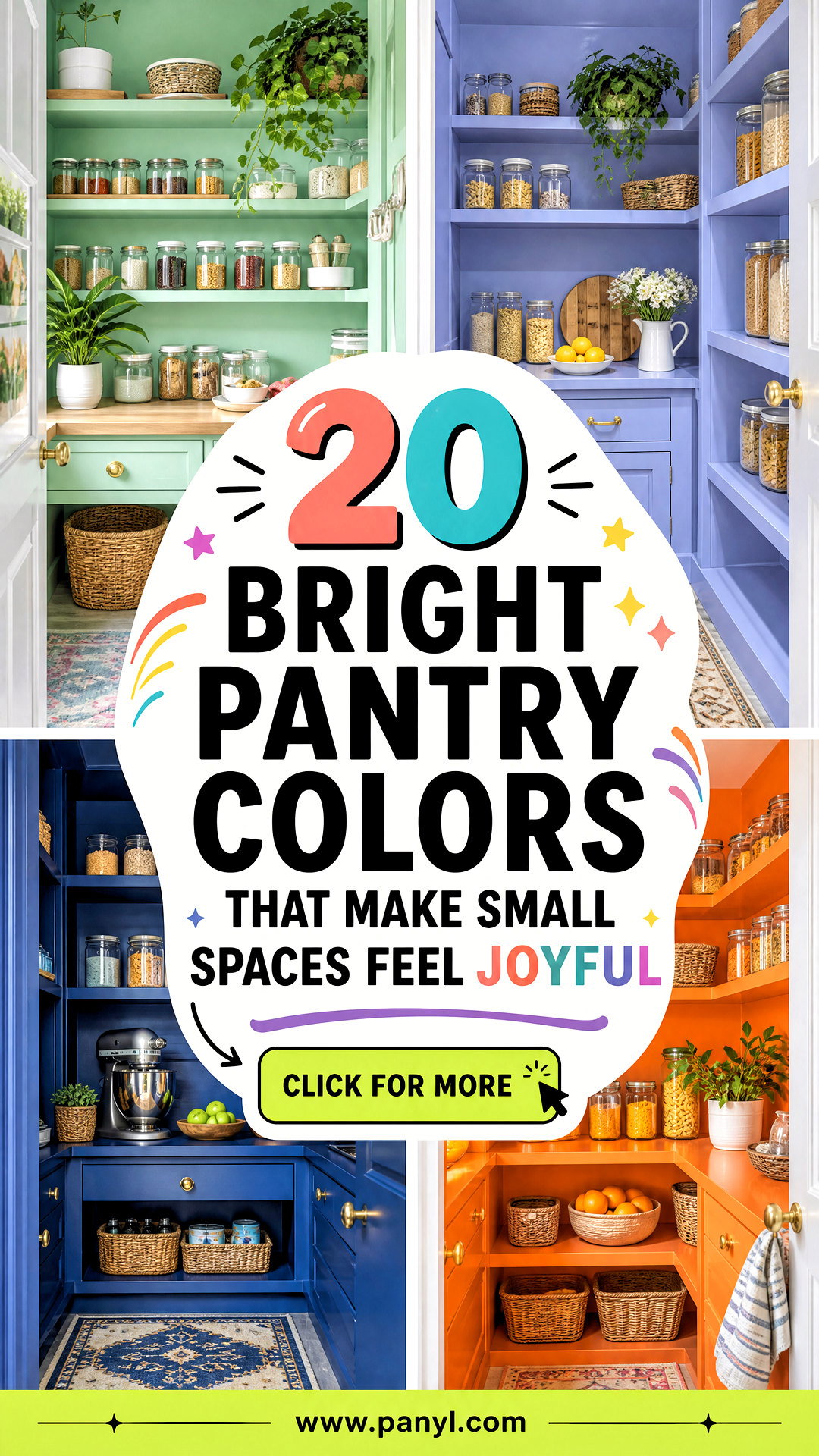 20 Bright Pantry Colors That Make Small Spaces Feel Joyful - 20 Bright Pantry Colors That Make Small Spaces Feel Joyful