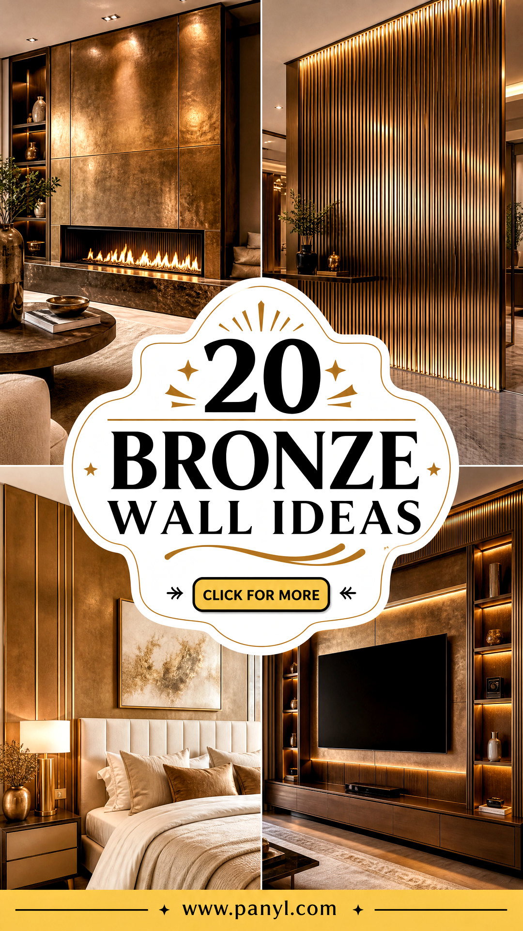 20 Bronze Wall Ideas for a Warm and Luxe Interior Refresh - 20 Bronze Wall Ideas for a Warm and Luxe Interior Refresh