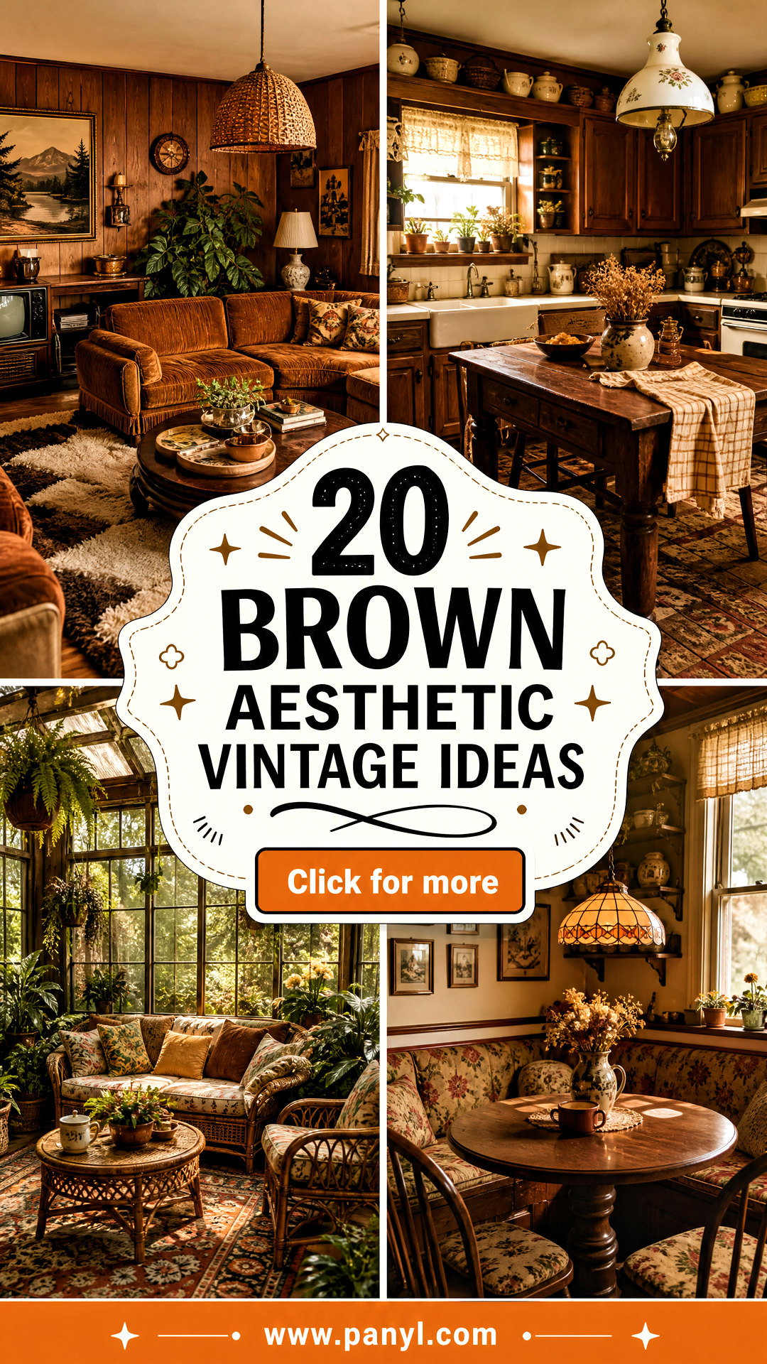 20 Brown Aesthetic Vintage Ideas for a Warm Soulful Home - 20 Brown Aesthetic Vintage Ideas for a Warm, Soulful Home