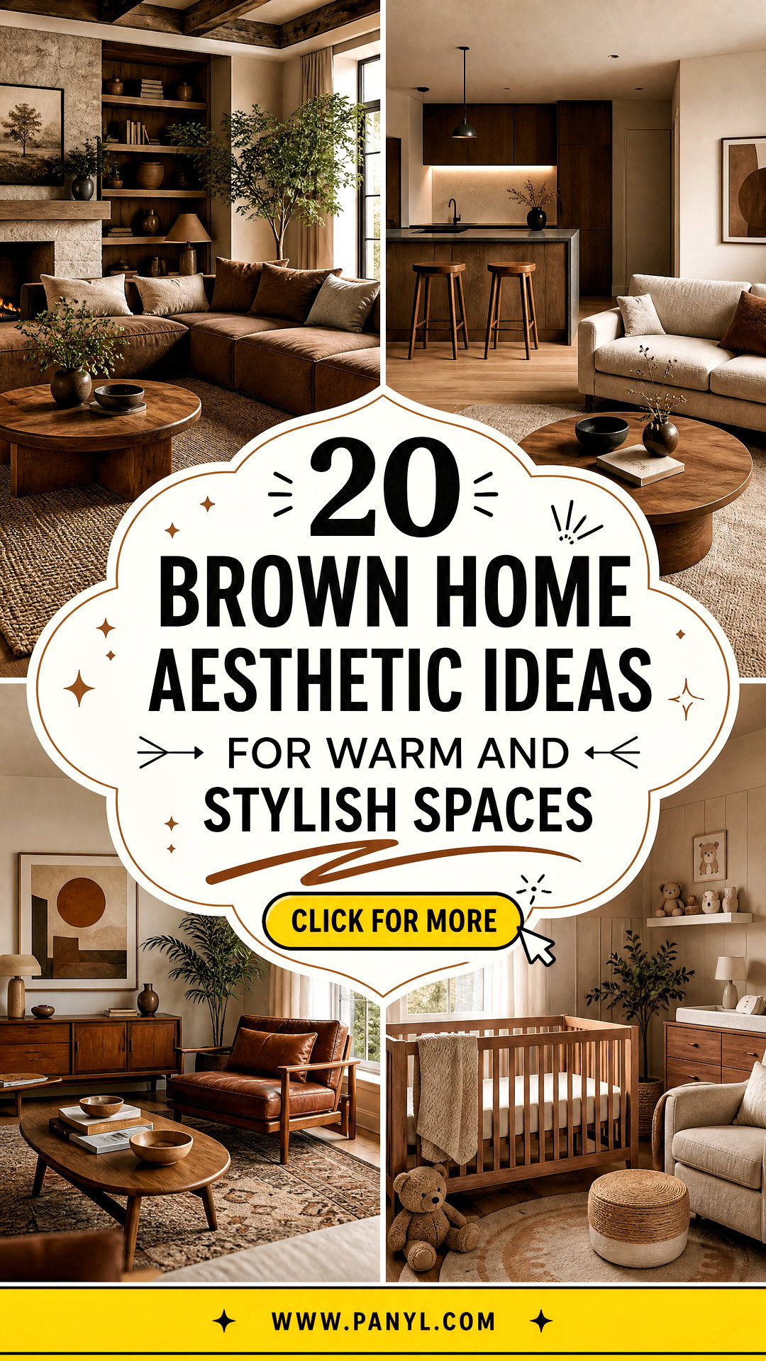 20 Brown Home Aesthetic Ideas for Warm and Stylish Spaces - 20 Brown Home Aesthetic Ideas for Warm and Stylish Spaces
