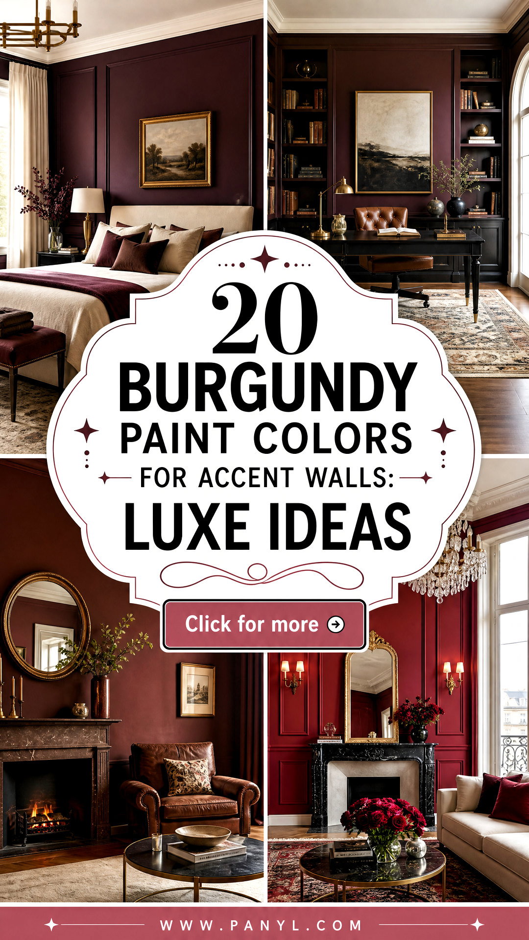 20 Burgundy Paint Colors for Accent Walls That Feel Luxe - 20 Burgundy Paint Colors for Accent Walls That Feel Luxe