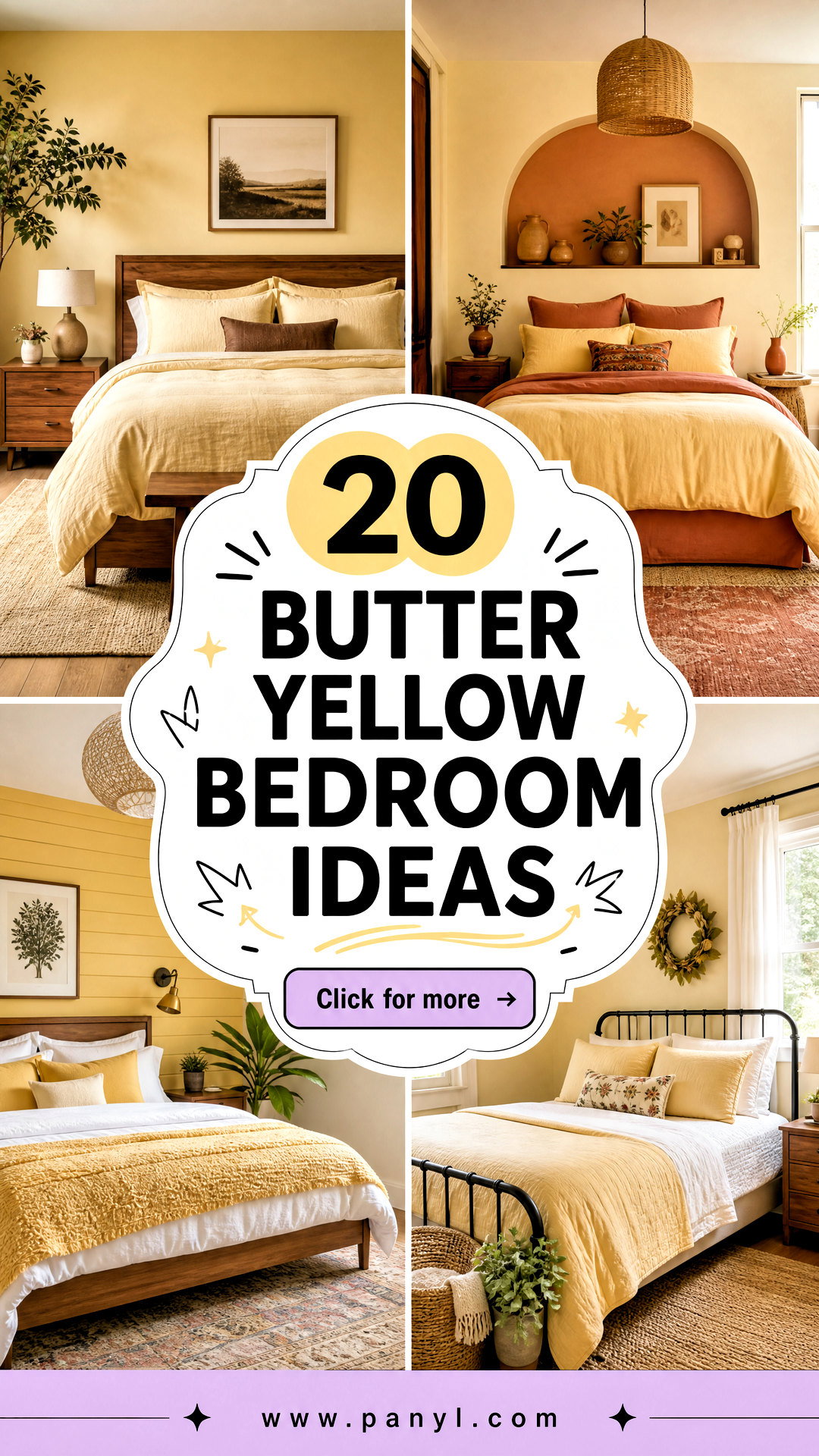 20 Butter Yellow Bedroom Ideas for a Soft Sunny Retreat - 20 Butter Yellow Bedroom Ideas for a Soft, Sunny Retreat
