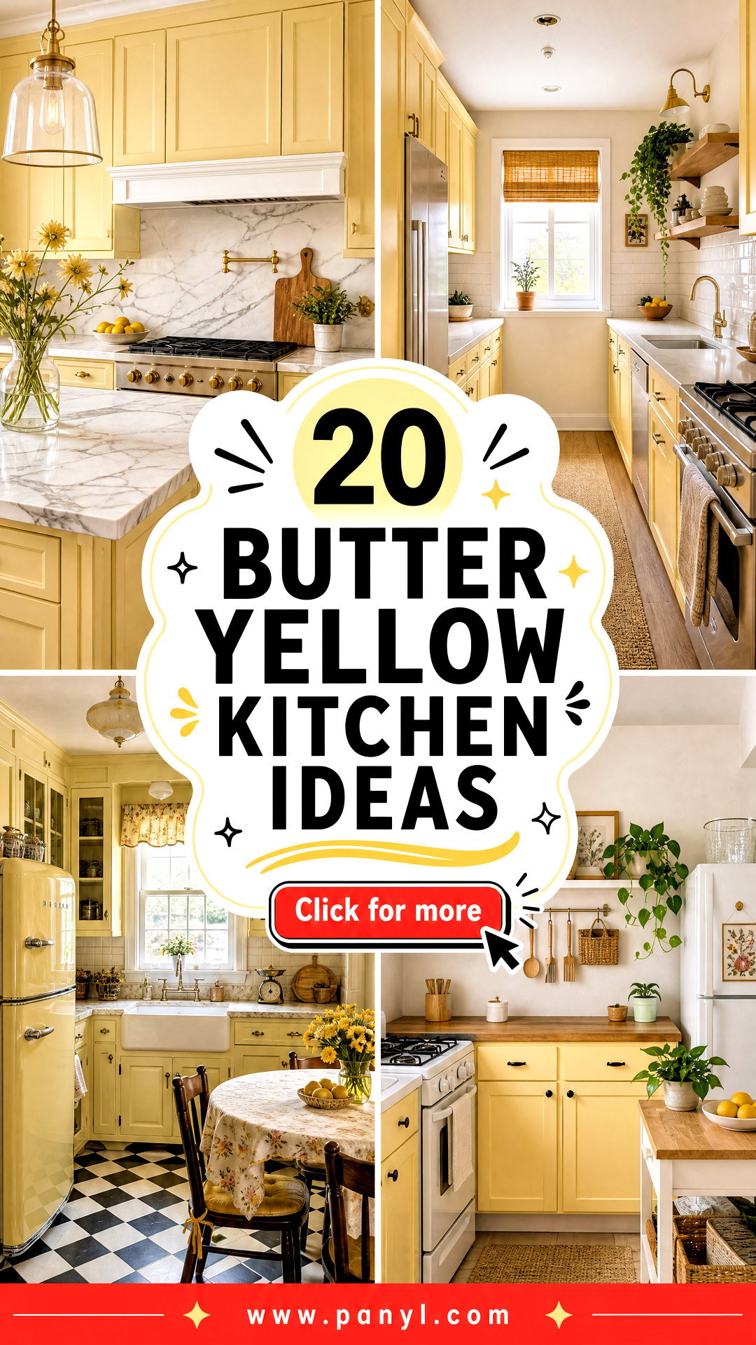 20 Butter Yellow Kitchen Ideas for a Cheerful Modern Home - 20 Butter Yellow Kitchen Ideas for a Cheerful Modern Home