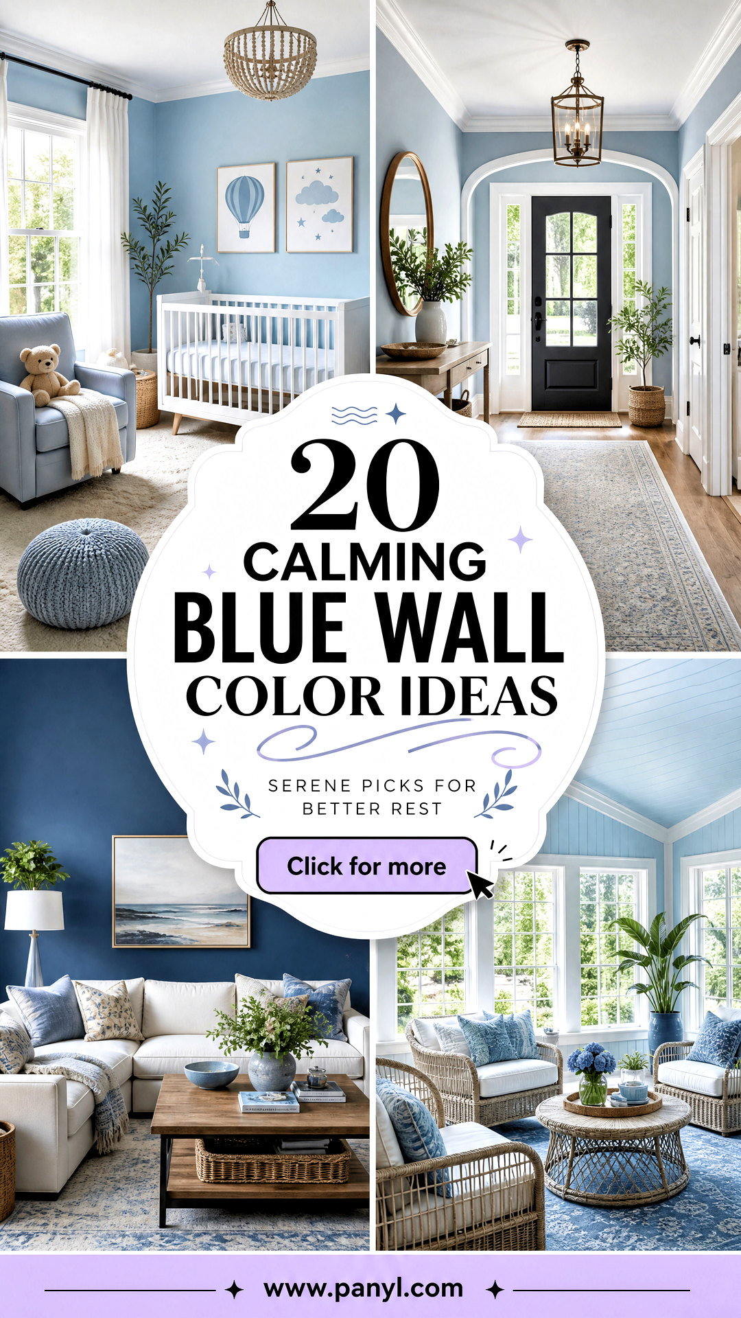 20 Calming Blue Wall Color Ideas Serene Picks for Better Rest - 20 Calming Blue Wall Color Ideas: Serene Picks for Better Rest