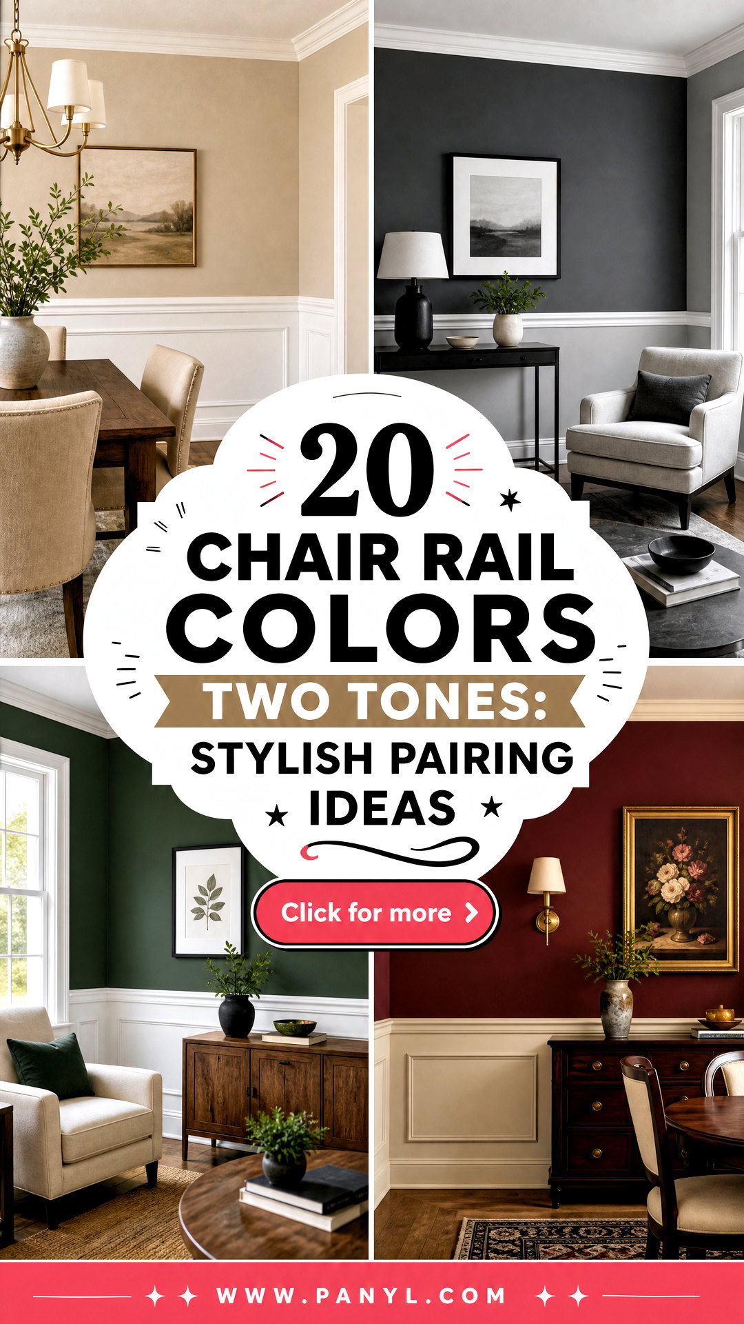 20 Chair Rail Colors Two Tones Stylish Pairings for Every Room - 20 Chair Rail Colors Two Tones: Stylish Pairings for Every Room