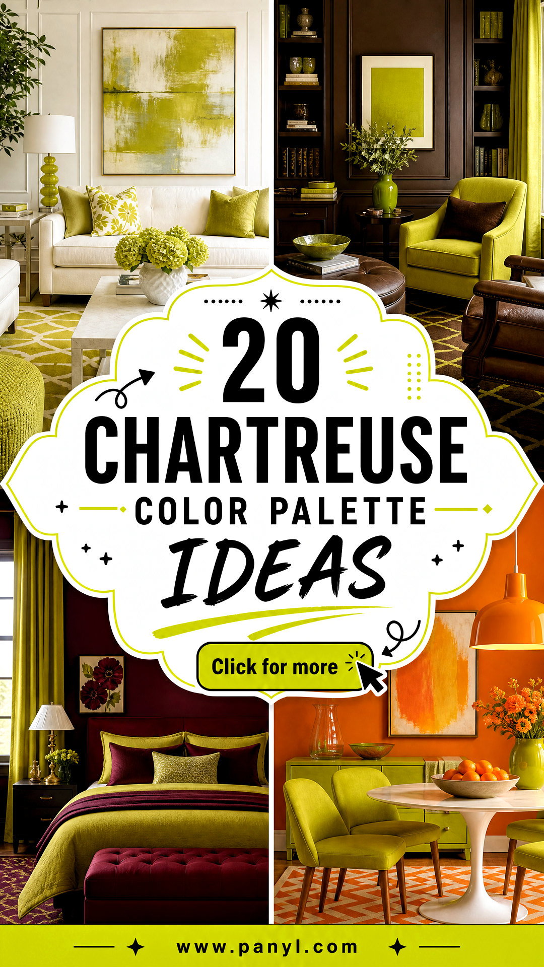 20 Chartreuse Color Palette Ideas for Fresh Vibrant Interiors - 20 Chartreuse Color Palette Ideas for Fresh, Vibrant Interiors