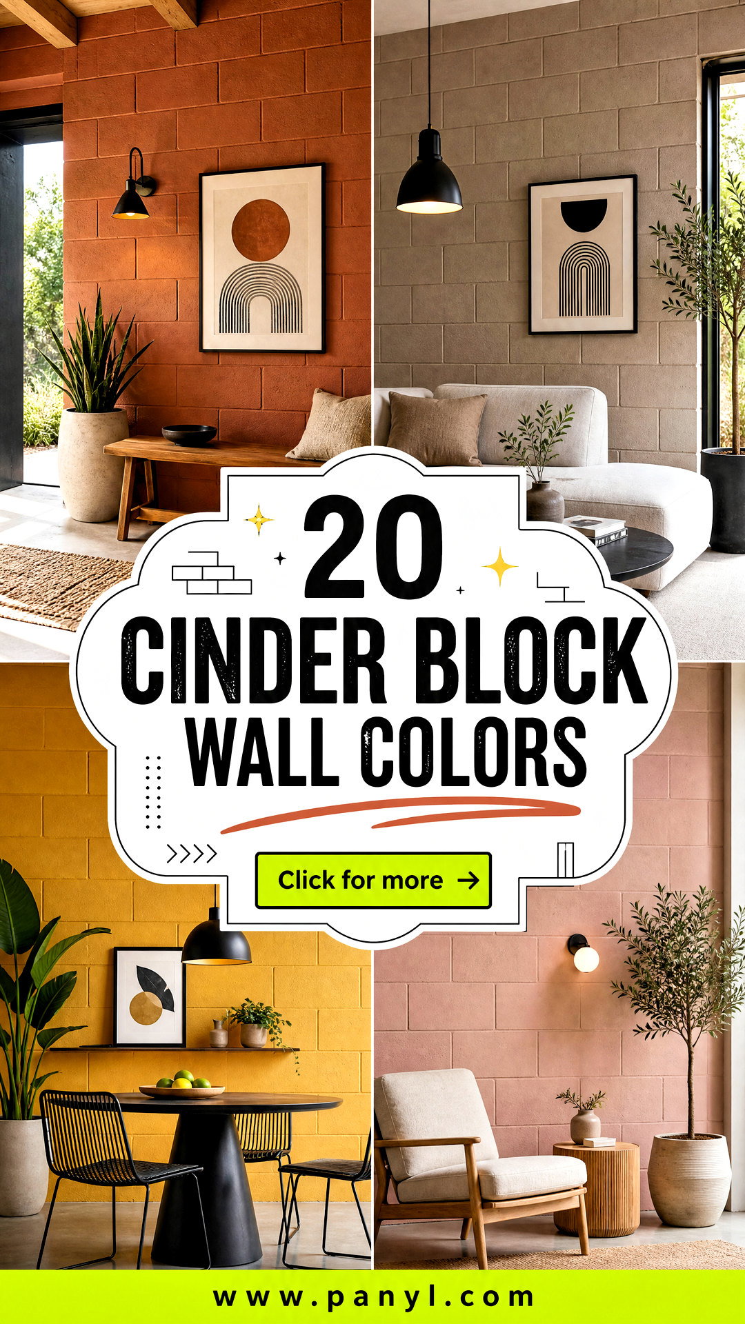 20 Cinder Block Wall Colors Bold Picks for Modern Spaces - 20 Cinder Block Wall Colors: Bold Picks for Modern Spaces
